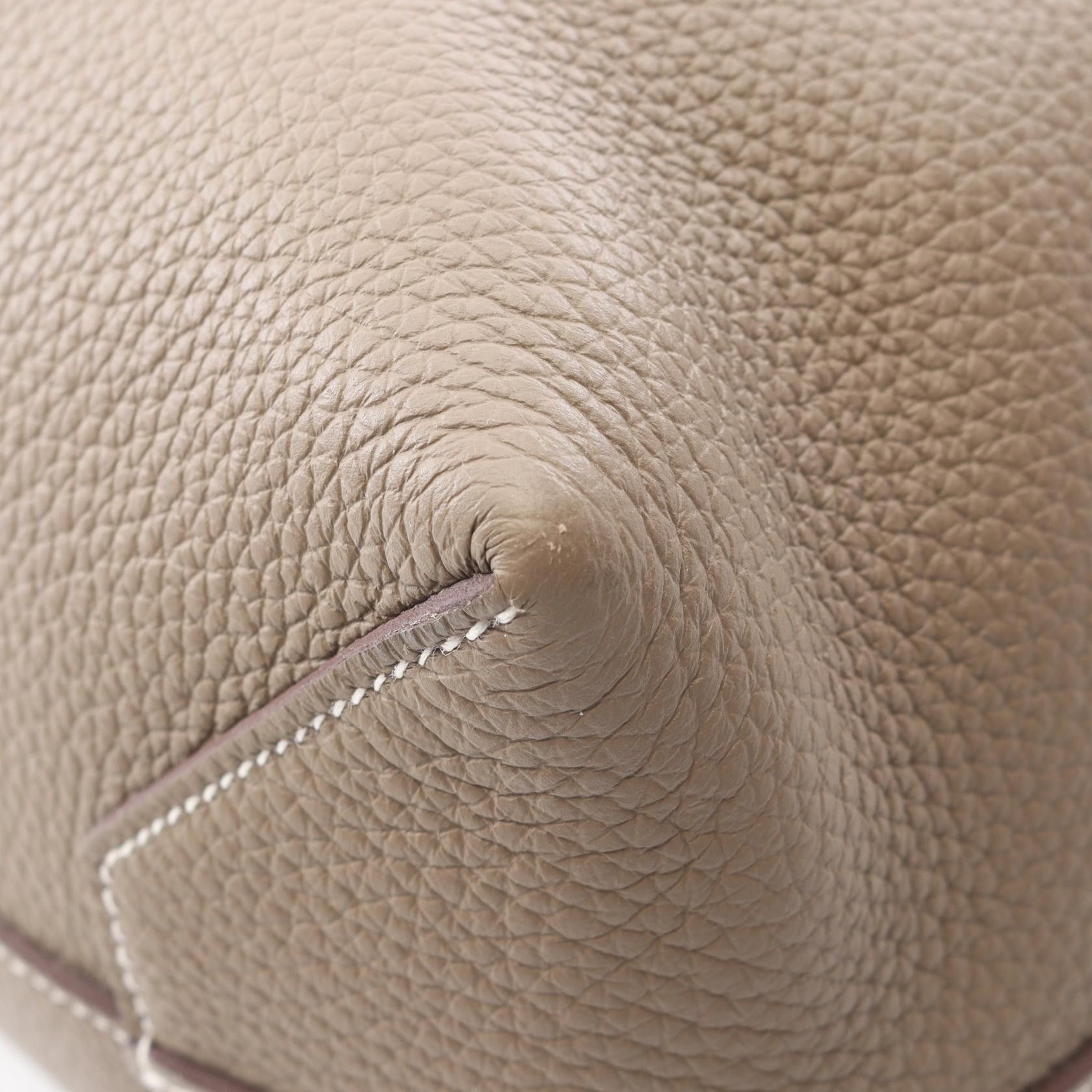 Hermes Hermes Hermes Cabas Sellier46 Calf Leather Tote Bag Leather Tote Bag W DUTY FREE for USA Size ONE SIZE - 8 Thumbnail