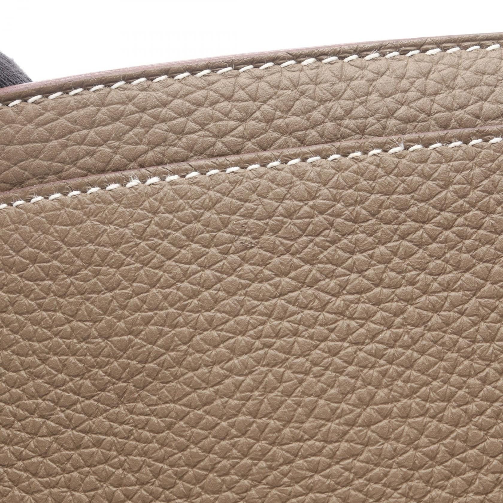 Hermes Hermes Hermes Cabas Sellier46 Calf Leather Tote Bag Leather Tote Bag W DUTY FREE for USA Size ONE SIZE - 6 Thumbnail