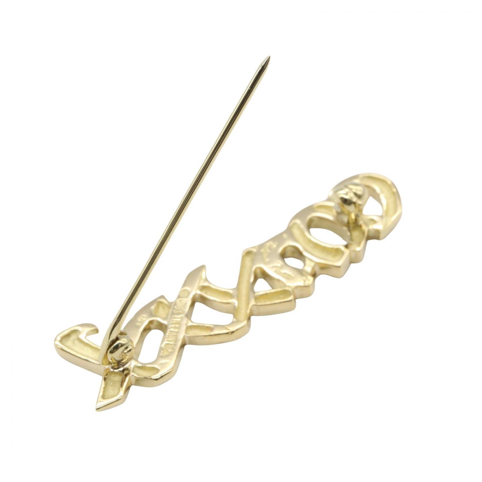 Tiffany & Co. Tiffany & Co. Tiffany＆Co KISS Au750 Brooch Precious Metal Brooch DUTY FREE for USA Size ONE SIZE - 4 Thumbnail