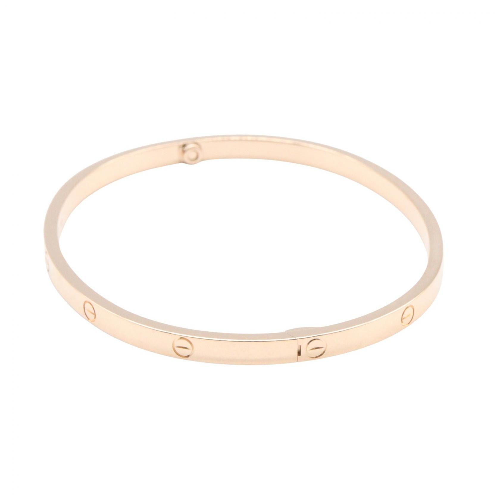Cartier Cartier Cartier Love Bracelet Au750 Bracelet Size 18 Precious Metal Bracelet DUTY FREE for USA Size ONE SIZE - 3 Thumbnail