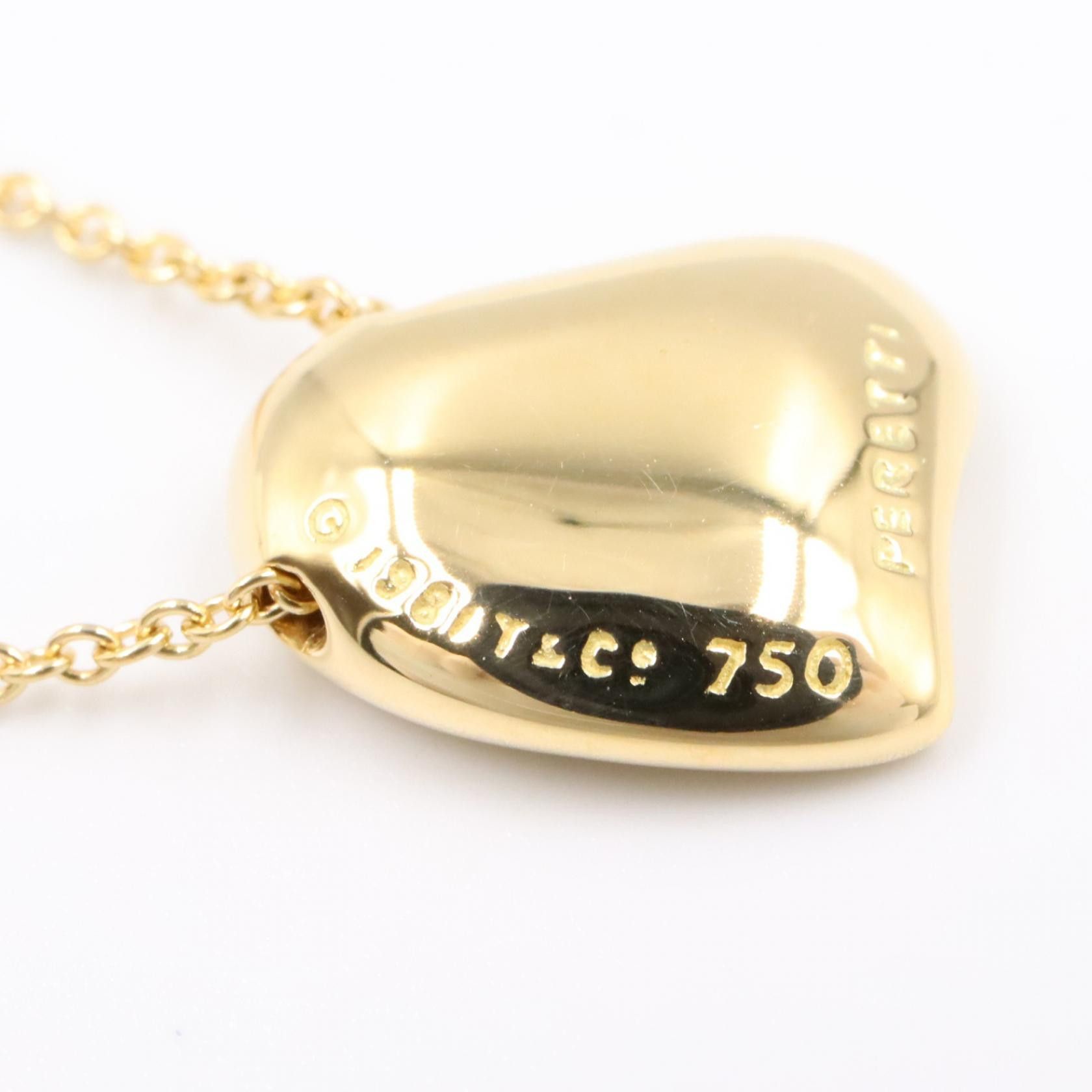 Tiffany & Co. Tiffany & Co. TIFFANY＆CO Full Heart Au750 Diamond Necklace Precious Metal Necklace DUTY FREE for USA Size ONE SIZE - 3 Thumbnail