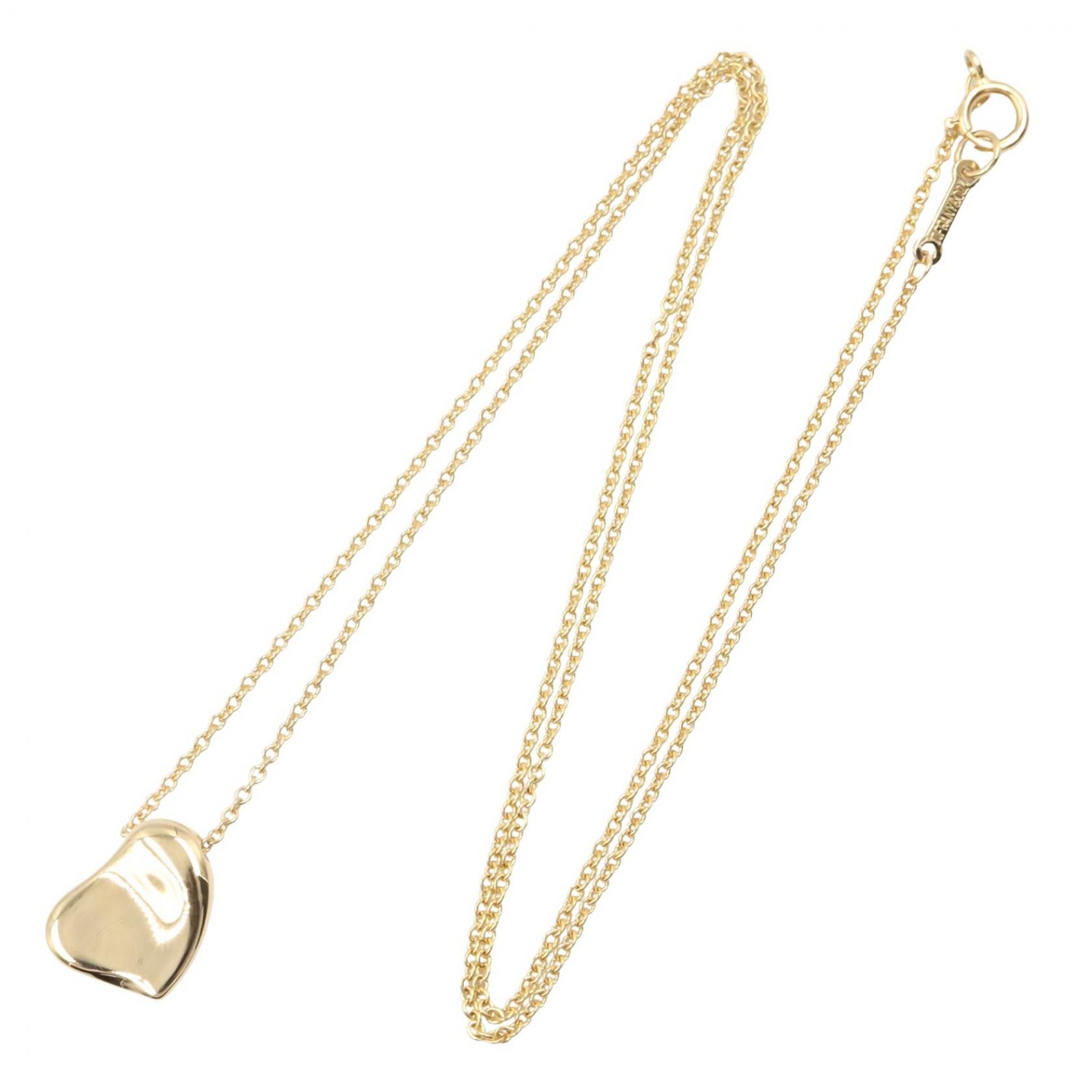 Tiffany & Co. Tiffany & Co. Tiffany＆Co Peretti Full Heart Au750 Necklace Precious Metal Necklace DUTY FREE for USA Size ONE SIZE - 2 Thumbnail