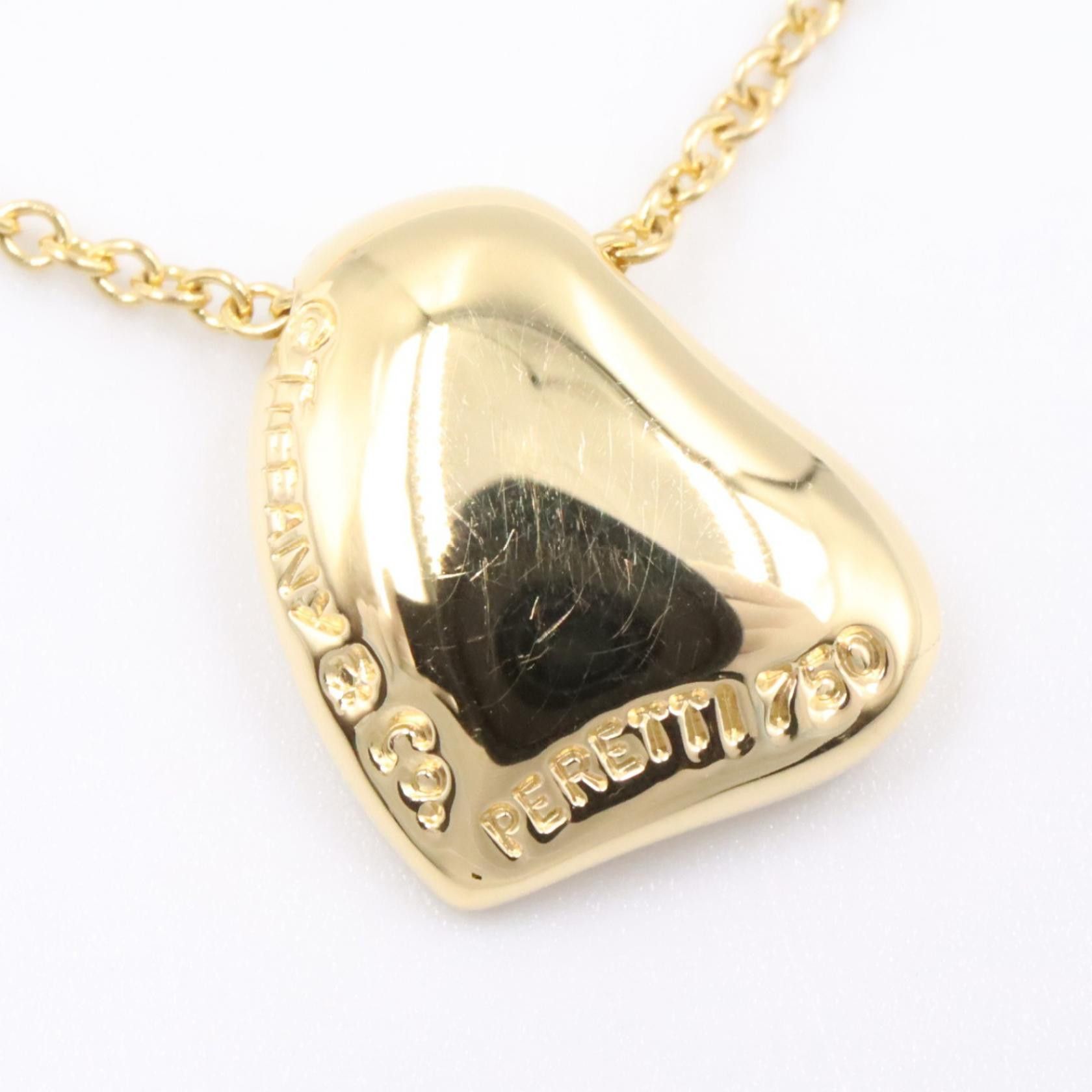 Tiffany & Co. Tiffany & Co. Tiffany＆Co Peretti Full Heart Au750 Necklace Precious Metal Necklace DUTY FREE for USA Size ONE SIZE - 3 Thumbnail
