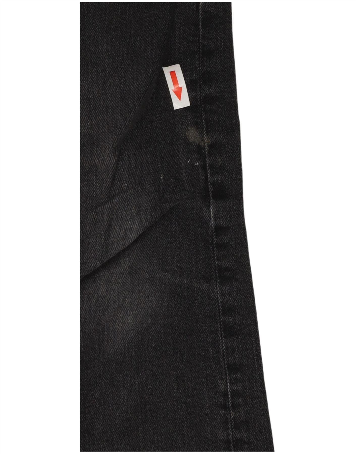 Diesel Mens Carrot Slim Jeans W32 L32 Grey Cotton Size US 32 / EU 48 - 3 Thumbnail