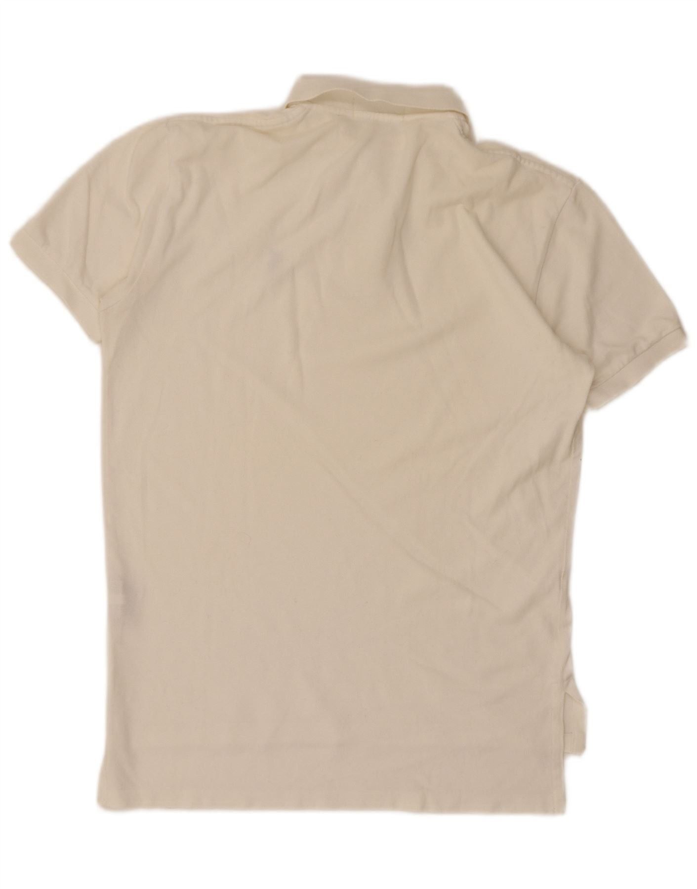 Polo Ralph Lauren Mens Polo Shirt Small White Cotton Size US S / EU 44-46 / 1 - 2 Thumbnail