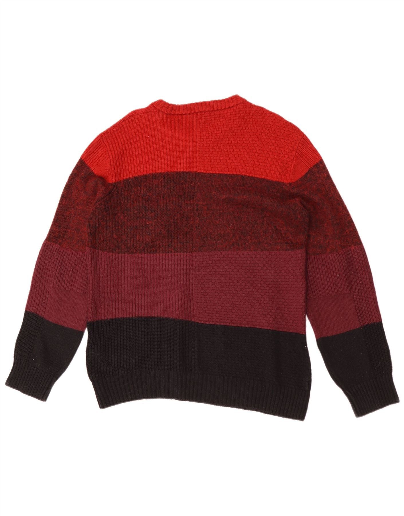 Diesel Mens Crew Neck Jumper Sweater Medium Multicoloured Colourblo Size US M / EU 48-50 / 2 - 2 Thumbnail