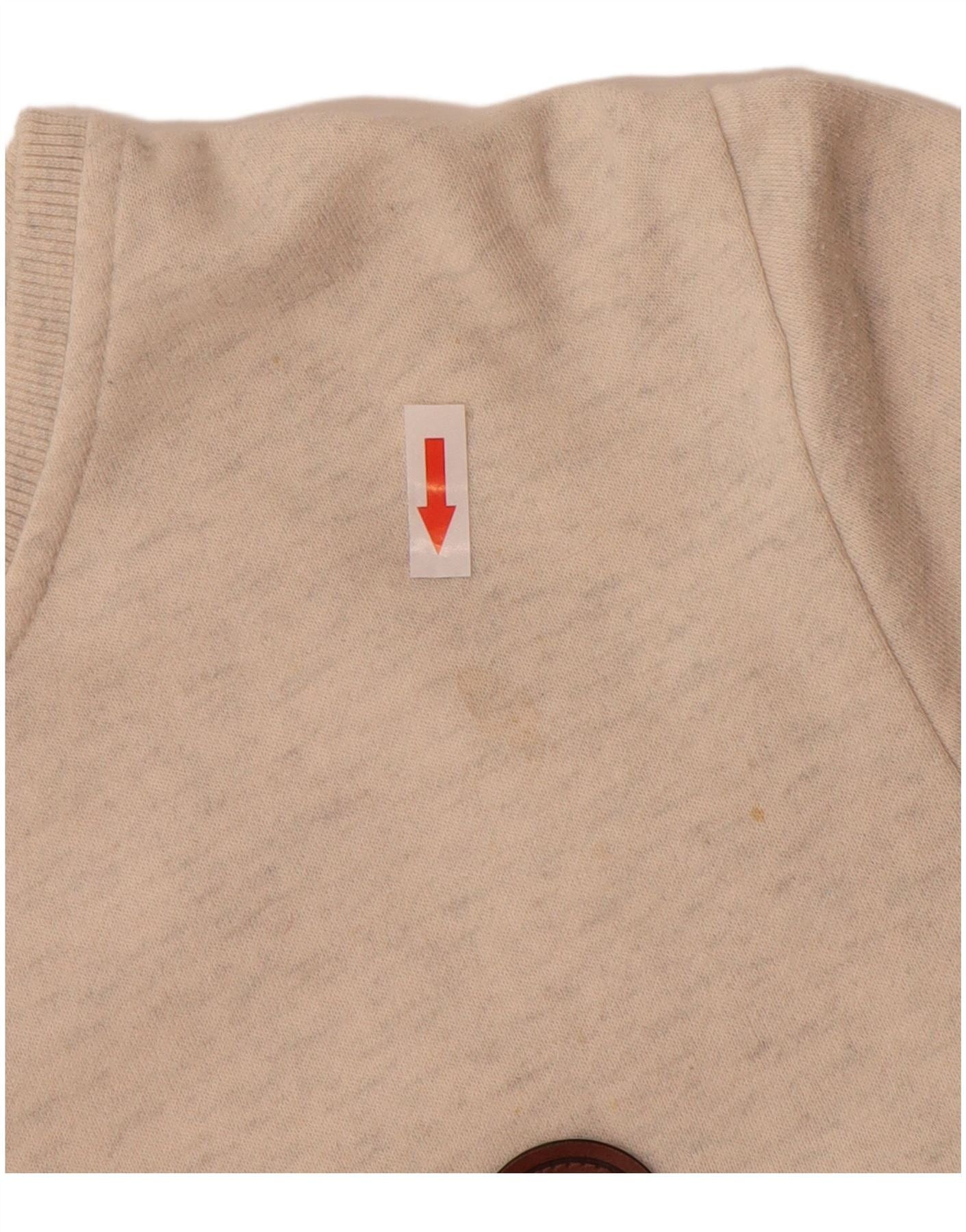 Oakley Mens Sweatshirt Jumper Medium Off White Flecked Size US L / EU 52-54 / 3 - 4 Thumbnail