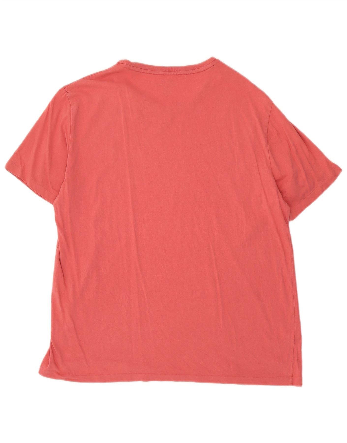 Polo Ralph Lauren Mens T-Shirt Top Large Pink Cotton Size US M / EU 48-50 / 2 - 2 Thumbnail