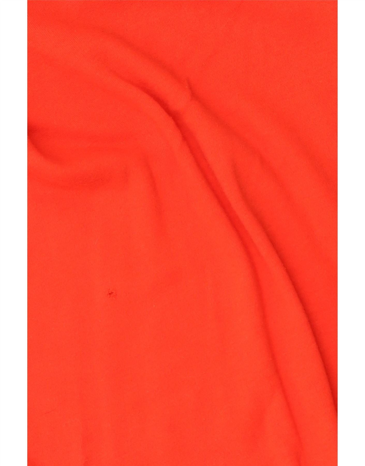 Polo Ralph Lauren Mens Long Sleeve Polo Shirt Large Orange Cotton Size US L / EU 52-54 / 3 - 3 Thumbnail