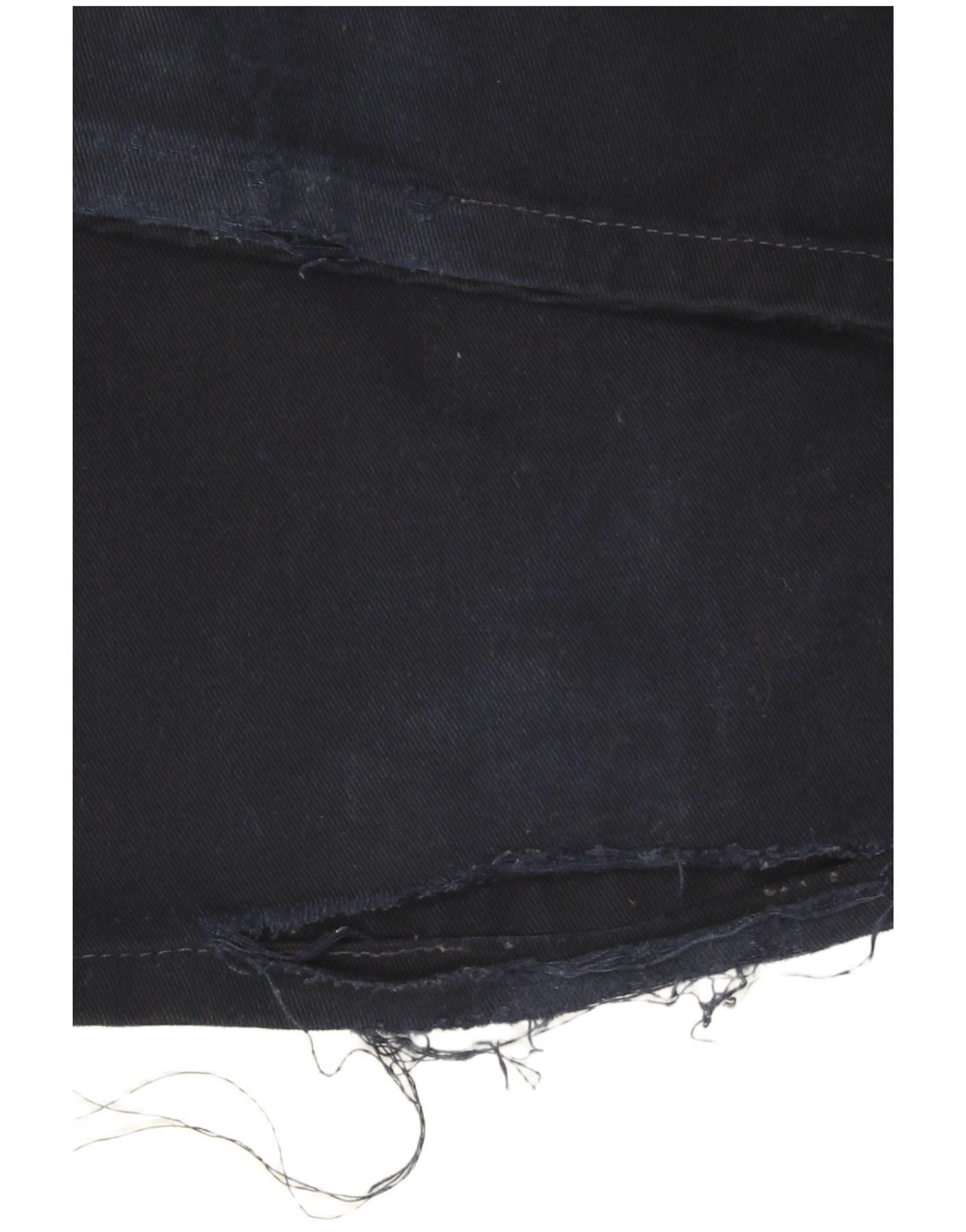 Carhartt Womens Straight Chino Trousers W32 L34 Navy Blue Size 24" / US 00 / IT 34 - 3 Thumbnail