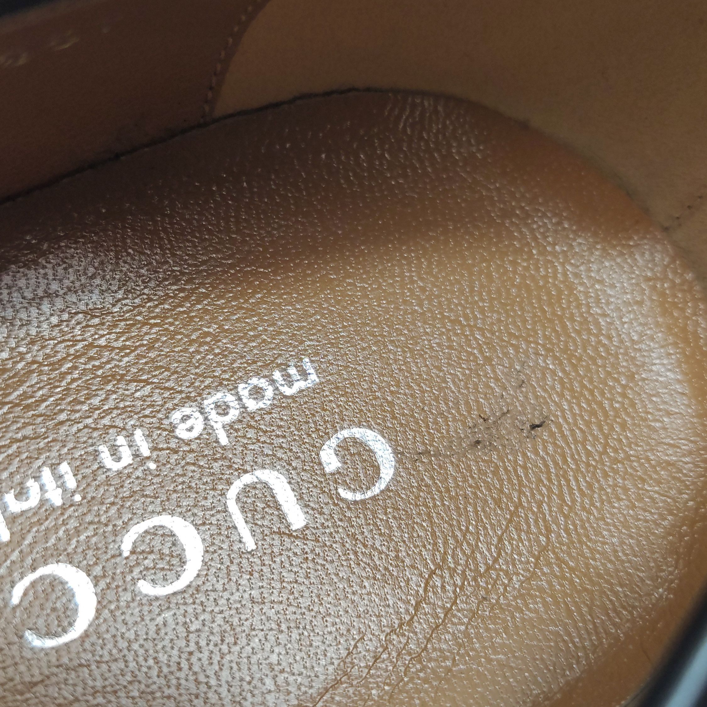 Gucci Gucci Men 8 Leather Size US 8 / EU 41 - 9 Thumbnail