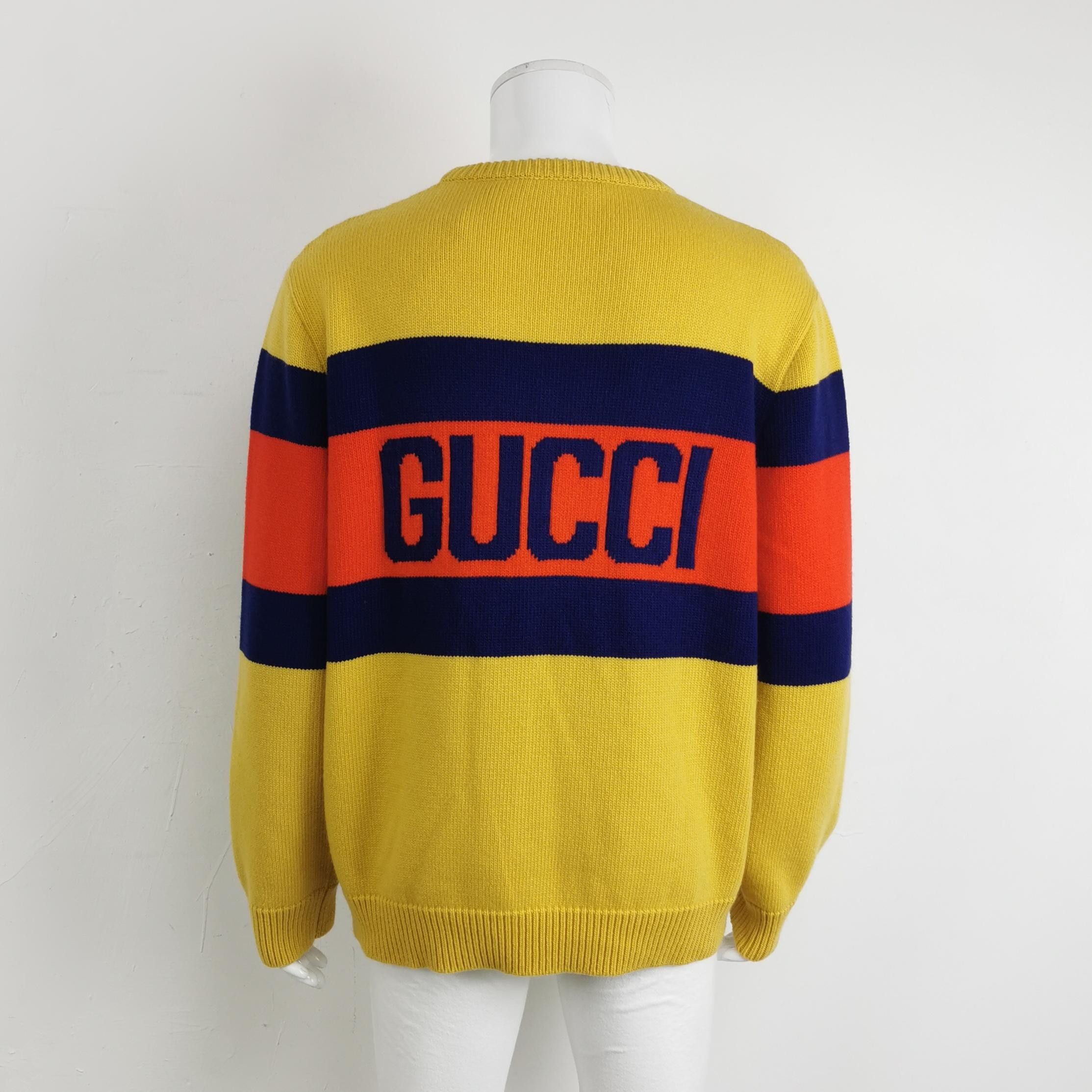 Gucci Gucci Men xl Sweaters Knitwear Size US XL / EU 56 / 4 - 2 Thumbnail