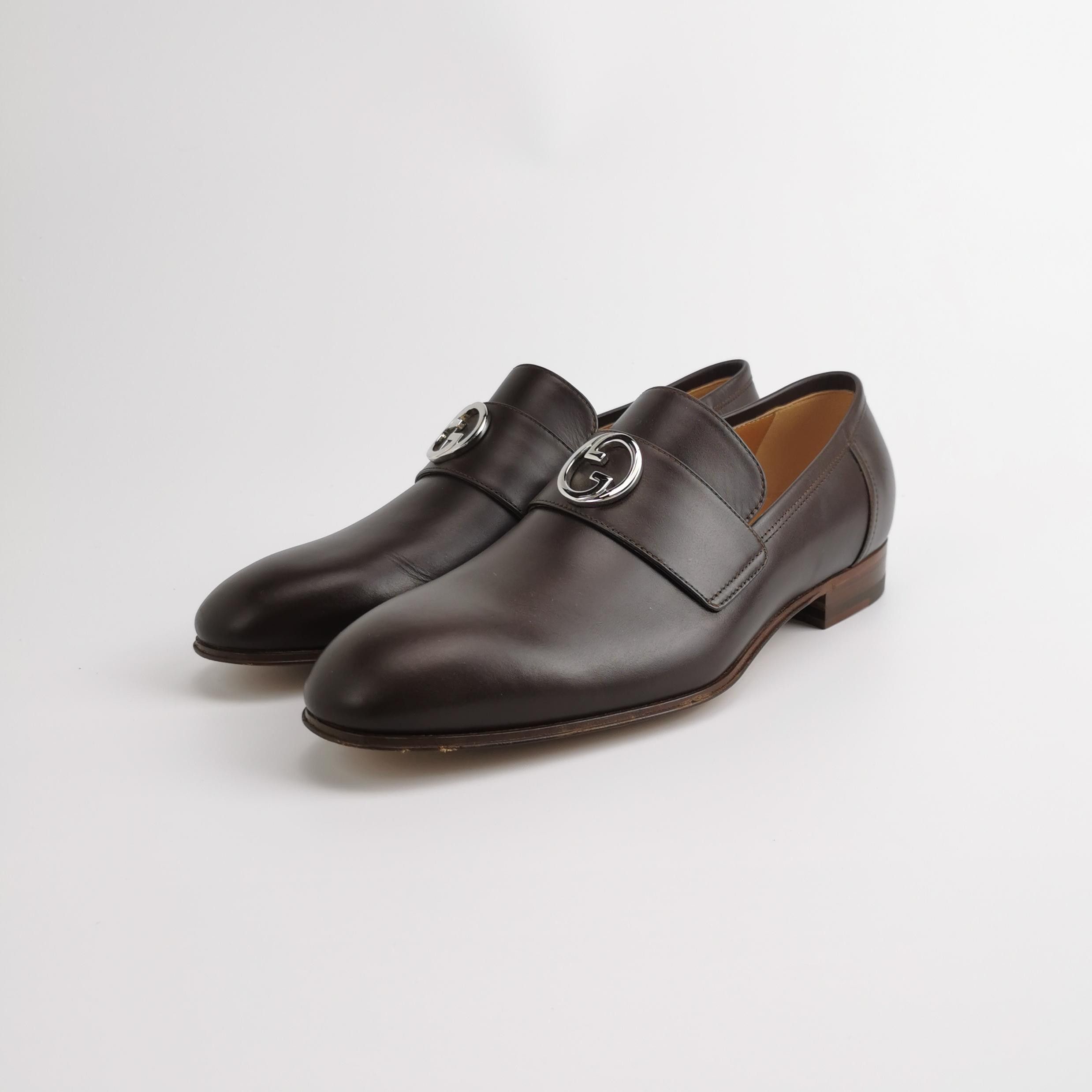 Gucci Gucci Men 8 Leather Size US 8 / EU 41 - 2 Thumbnail