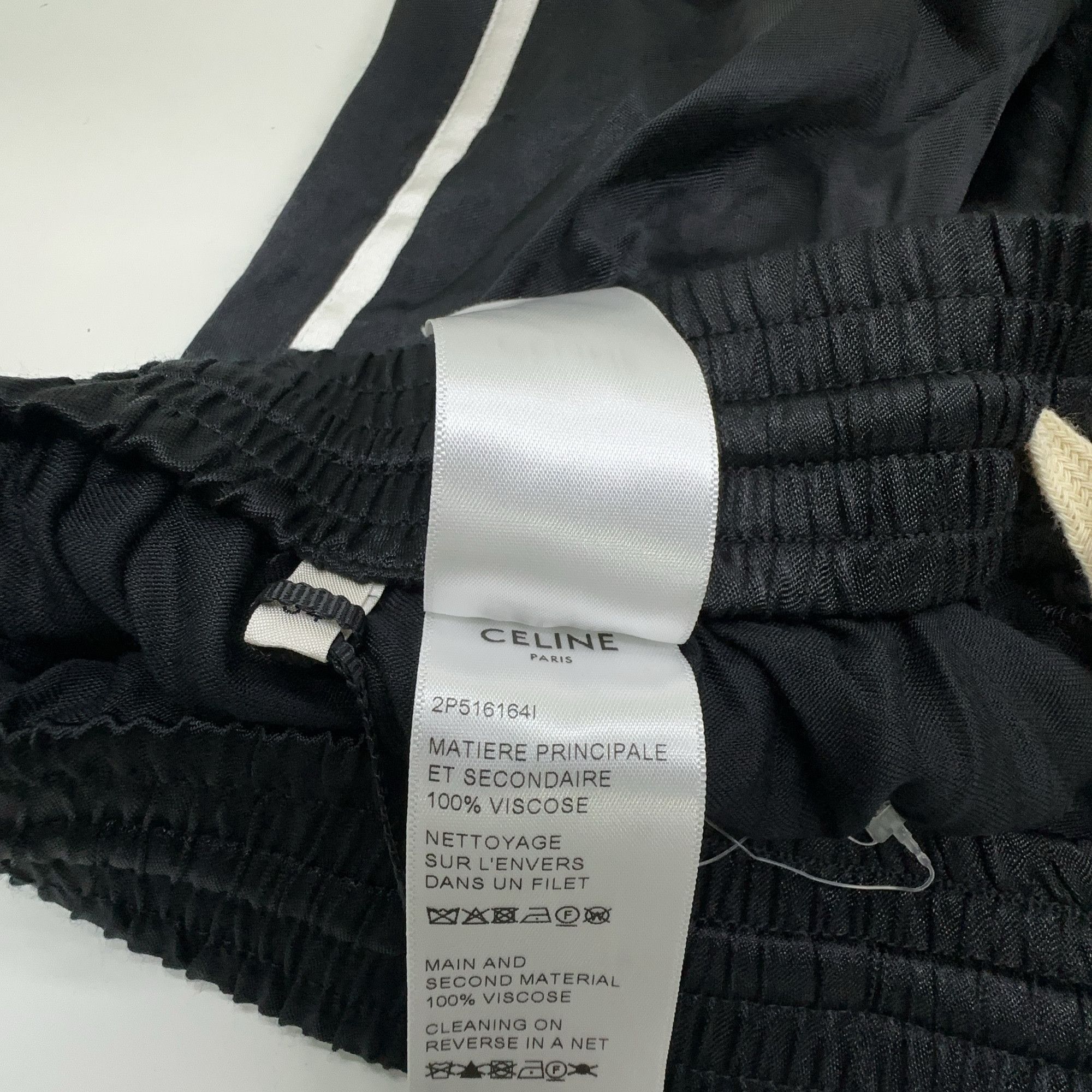 Celine CELINE Logo Piping Shorts Black Size 34 Size 25" / US 0 / IT 36 - 5 Thumbnail