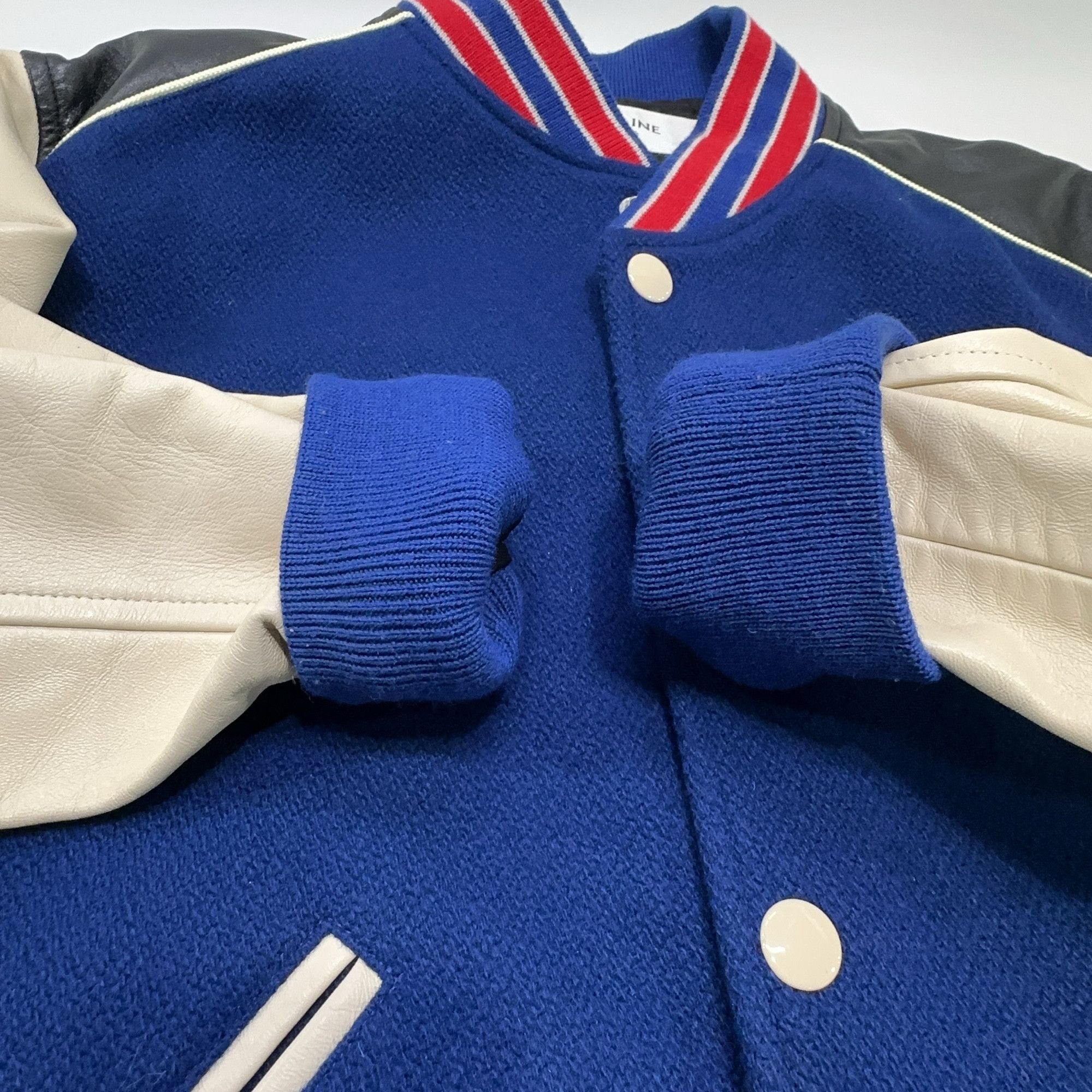 Celine Celine C Logo Varsity Jacket Size 52 Size US L / EU 52-54 / 3 - 7 Thumbnail