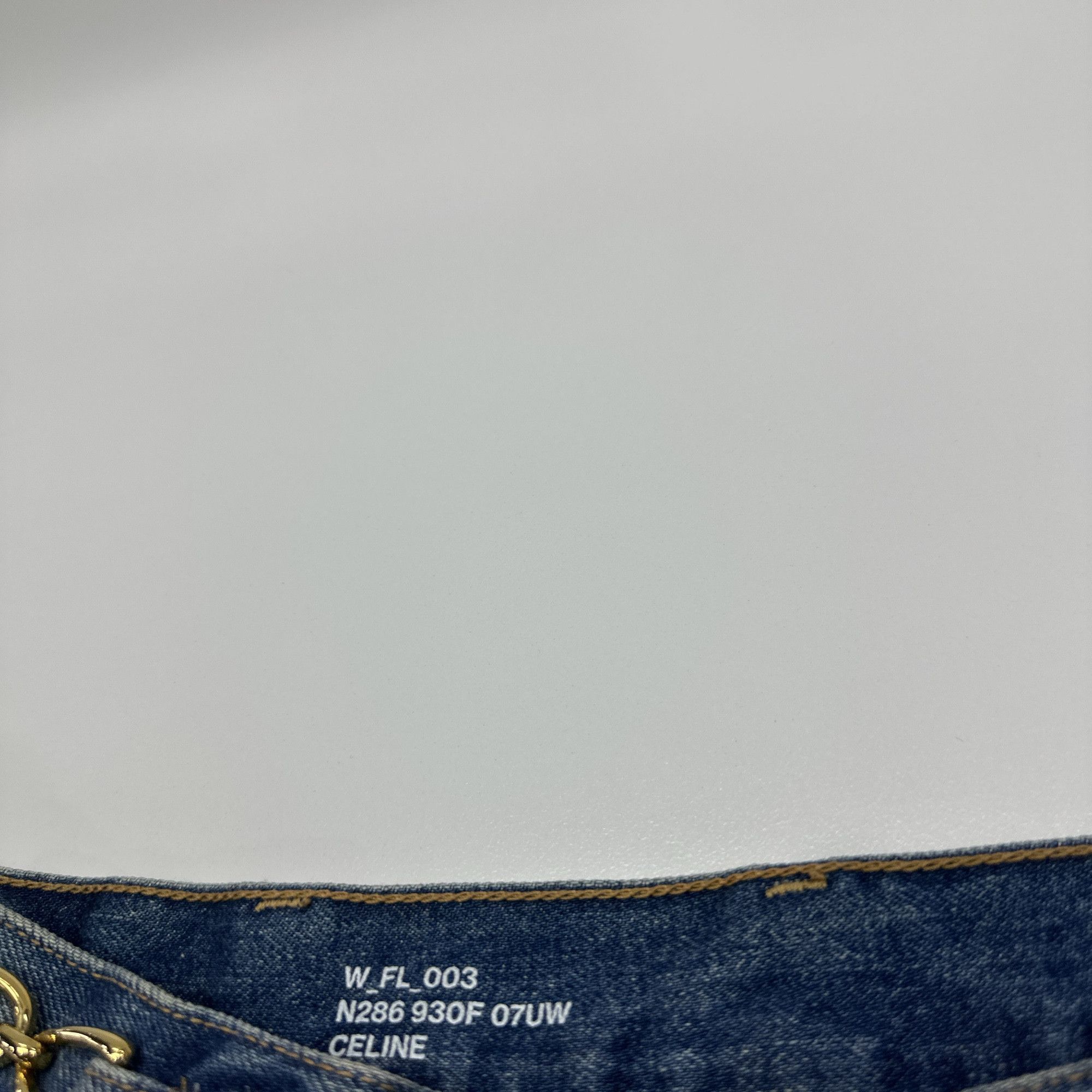 Celine Celine Chain Detail Jeans Size 27 Size 27" / US 4 / IT 40 - 3 Thumbnail
