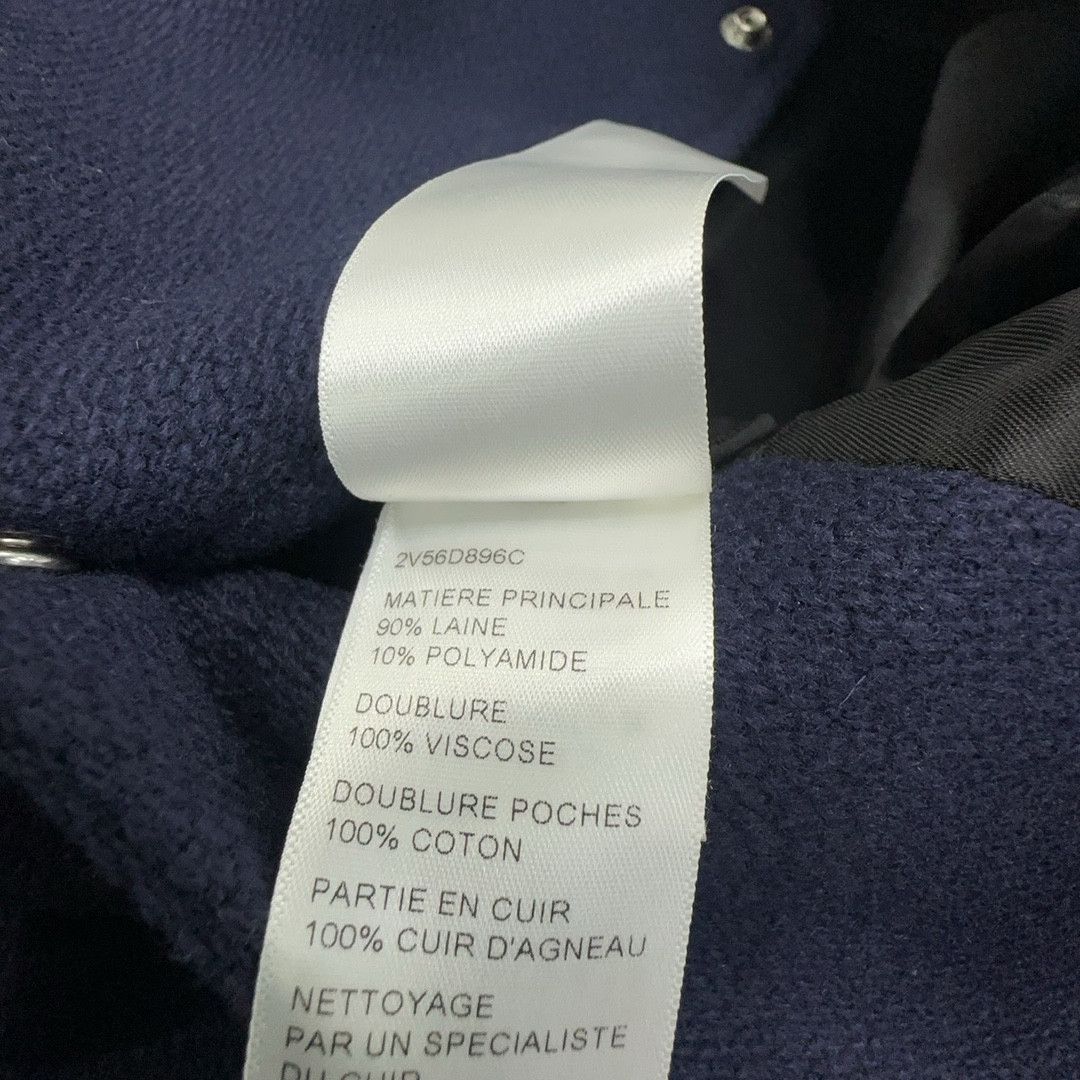 Celine Celine C Logo Varsity Bomber Jacket Navy Size 50 Size US M / EU 48-50 / 2 - 3 Thumbnail