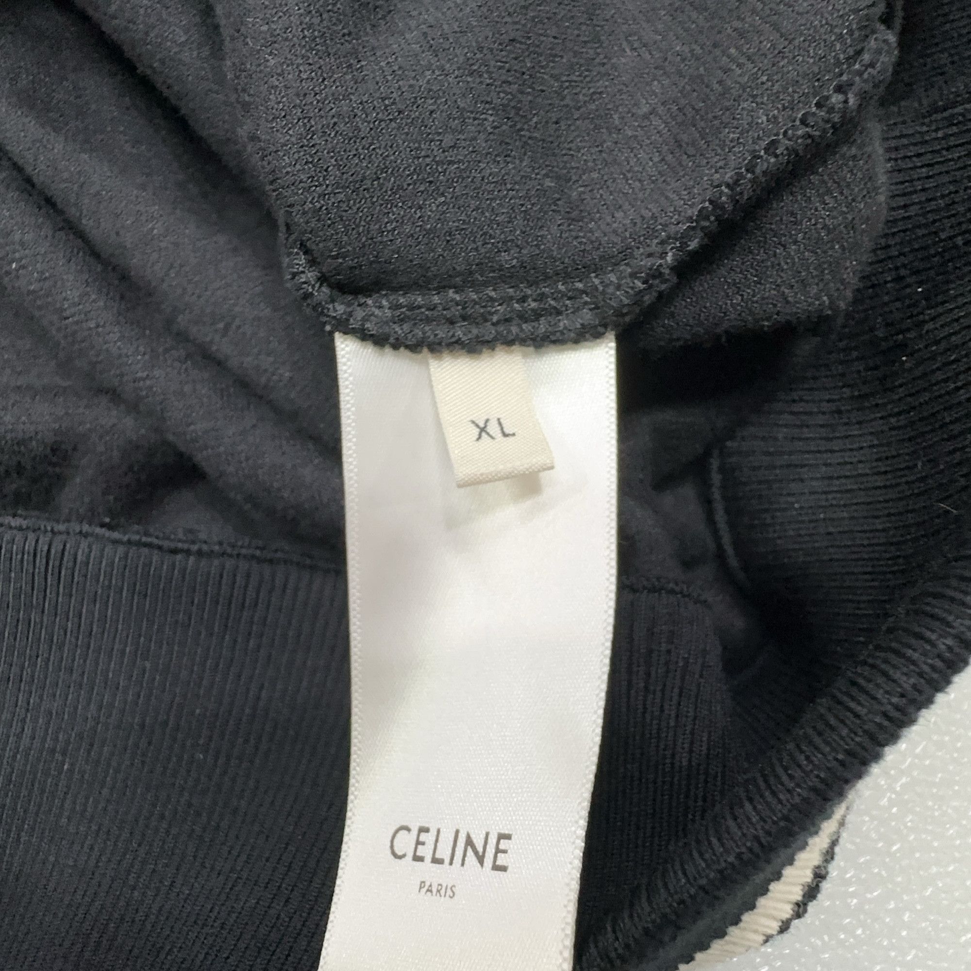 Celine Celine Triomphe Logo Velvet Jacket Size XL Size US XL / EU 56 / 4 - 4 Thumbnail