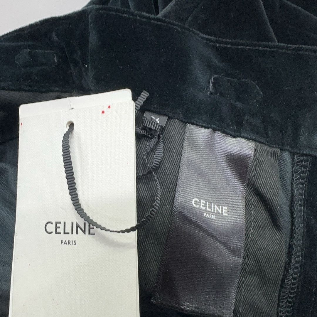 Celine Celine Velvet Pants Size 26 Size 26" / US 2 / IT 38 - 4 Thumbnail