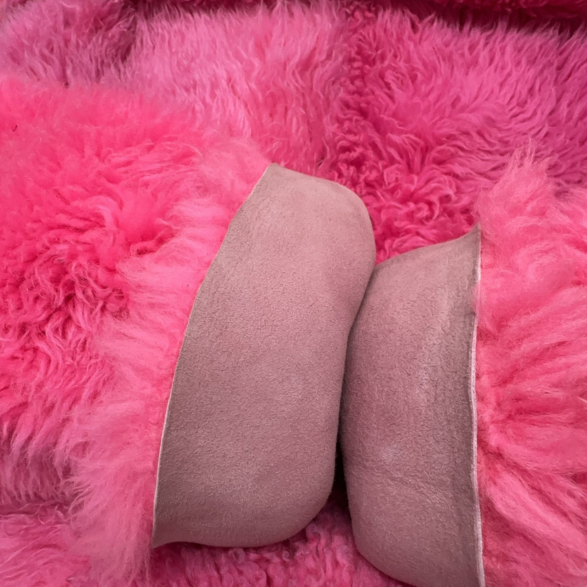 Celine Celine Pink Shearling Coat Size 38 Size S / US 4 / IT 40 - 7 Thumbnail