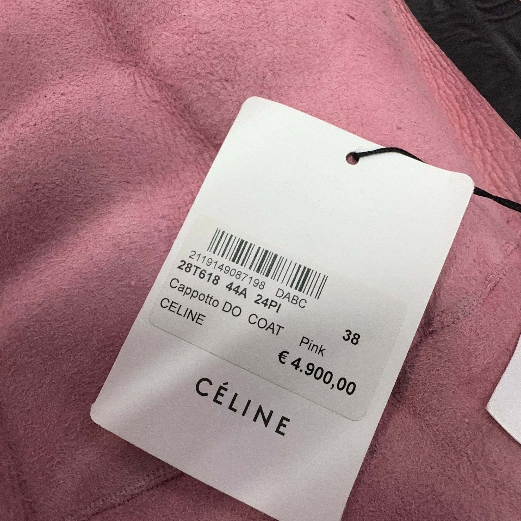 Celine Celine Pink Shearling Coat Size 38 Size S / US 4 / IT 40 - 6 Thumbnail
