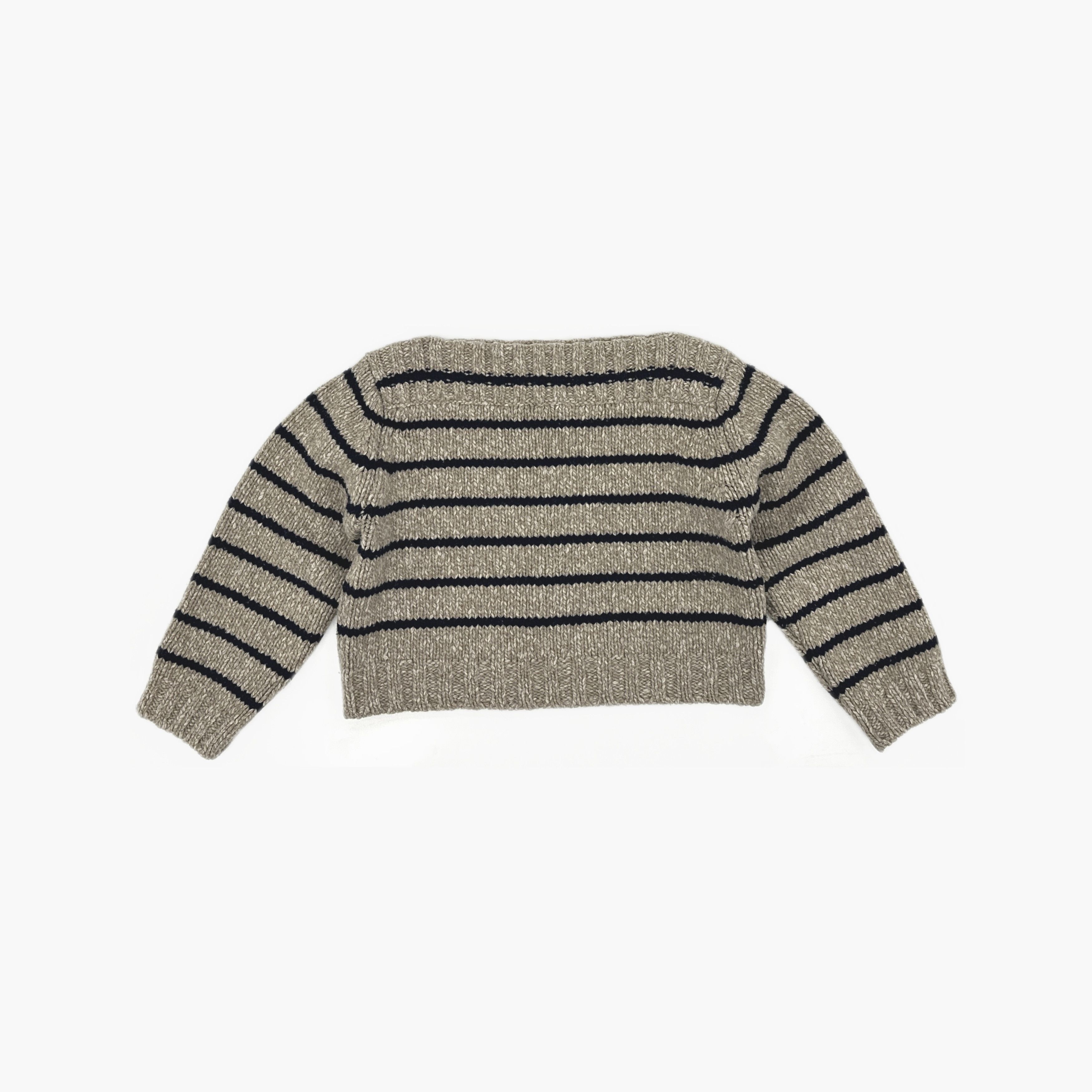 Celine Celine Striped Wool Sweater Size M Size M / US 6-8 / IT 42-44 - 2 Thumbnail
