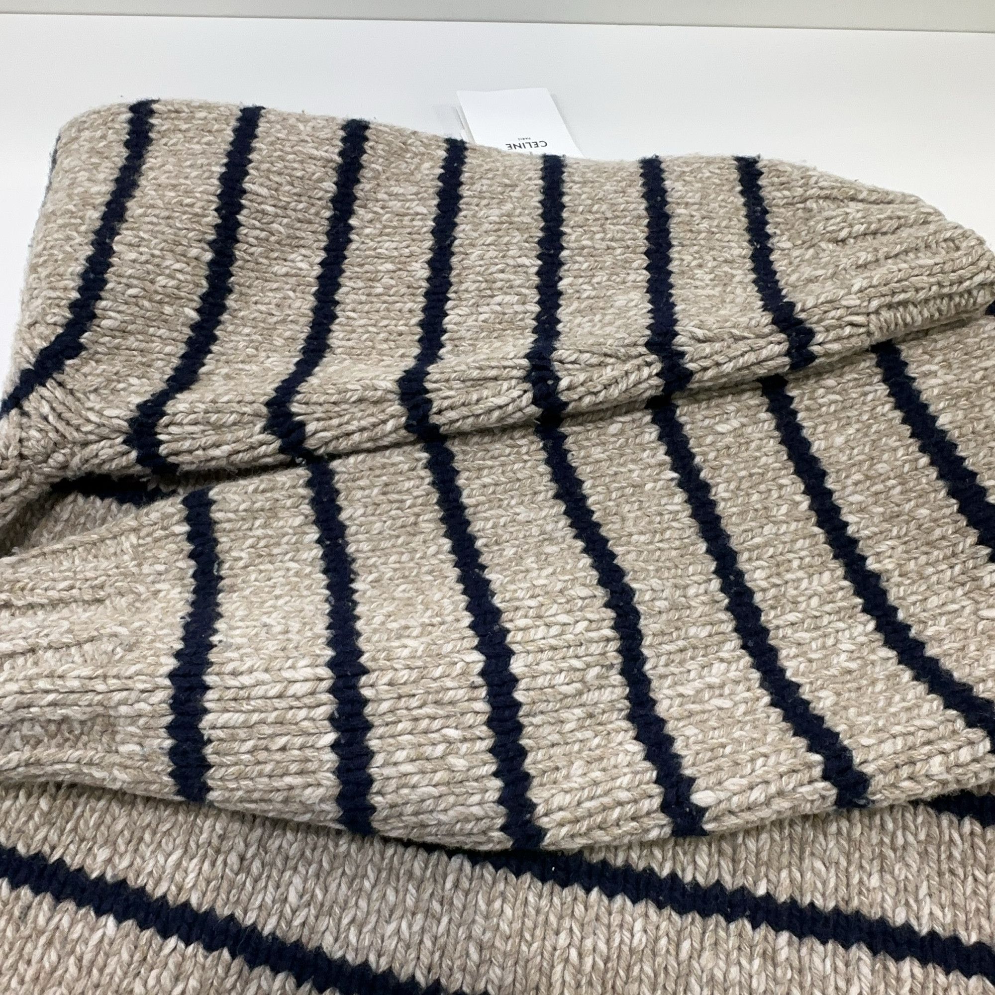 Celine Celine Striped Wool Sweater Size M Size M / US 6-8 / IT 42-44 - 8 Thumbnail