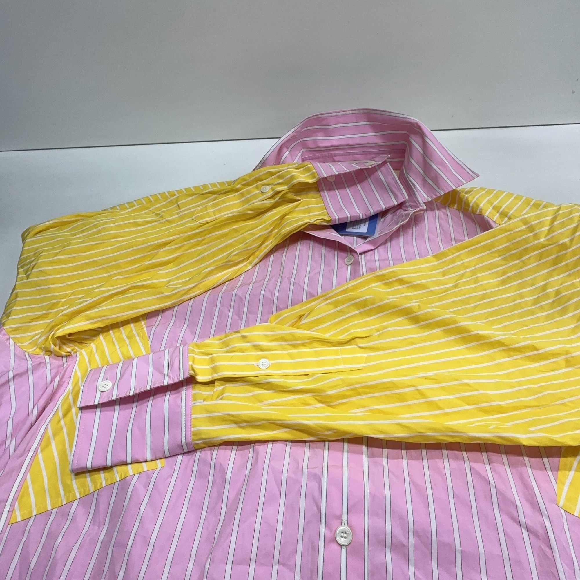 Celine Celine Striped Button Up Shirt Size 34 Size XS / US 0-2 / IT 36-38 - 6 Thumbnail