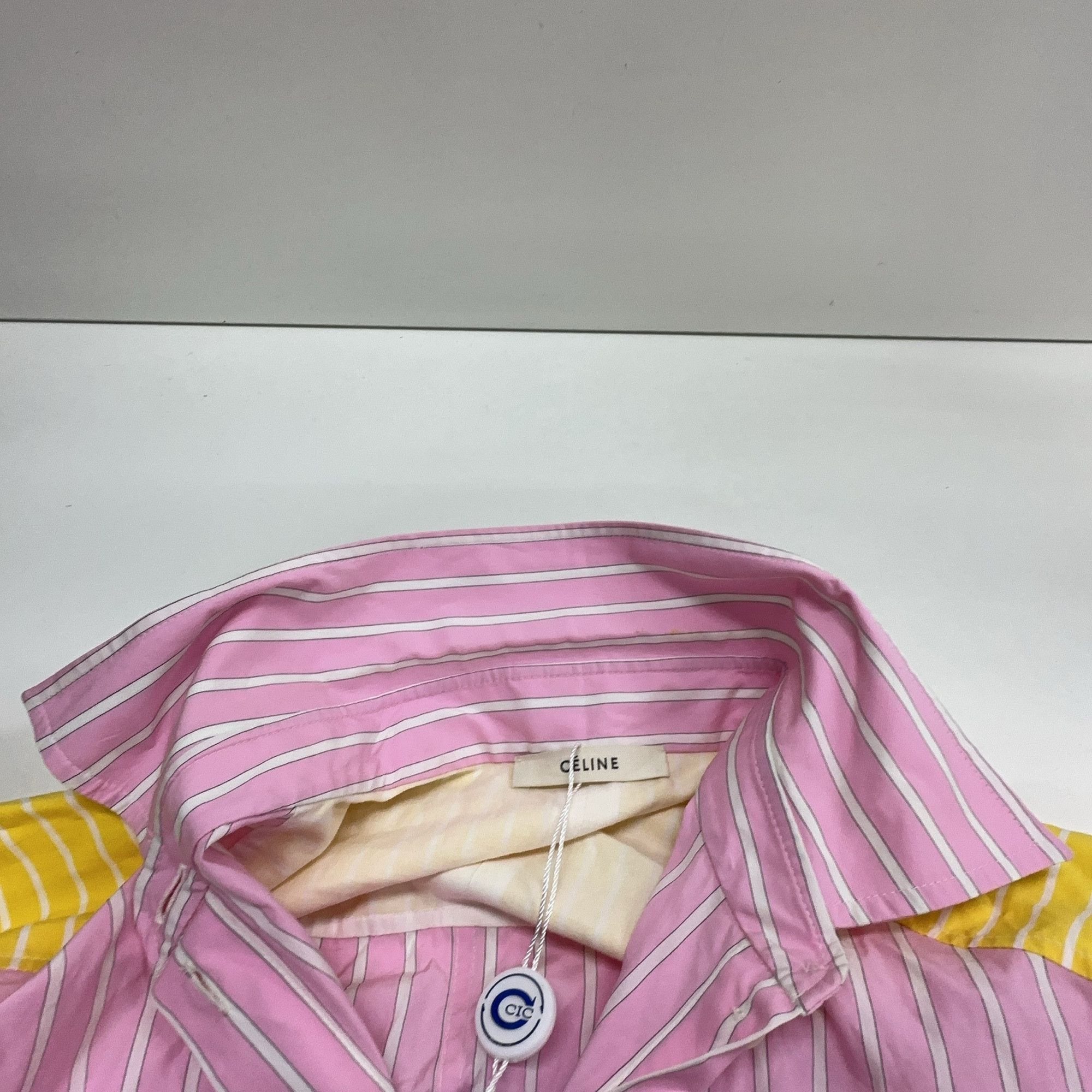Celine Celine Striped Button Up Shirt Size 34 Size XS / US 0-2 / IT 36-38 - 5 Thumbnail