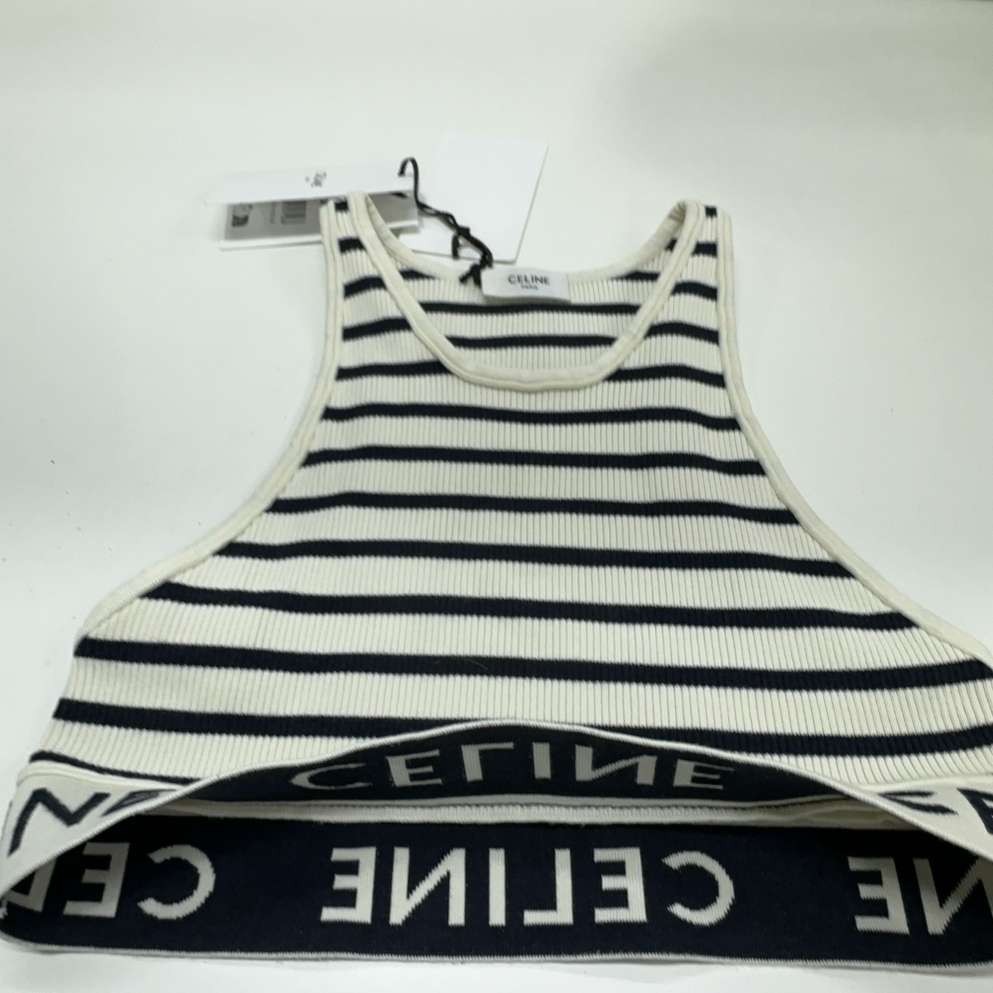 Celine Celine Striped Tank Top Size XS Size XS / US 0-2 / IT 36-38 - 8 Thumbnail