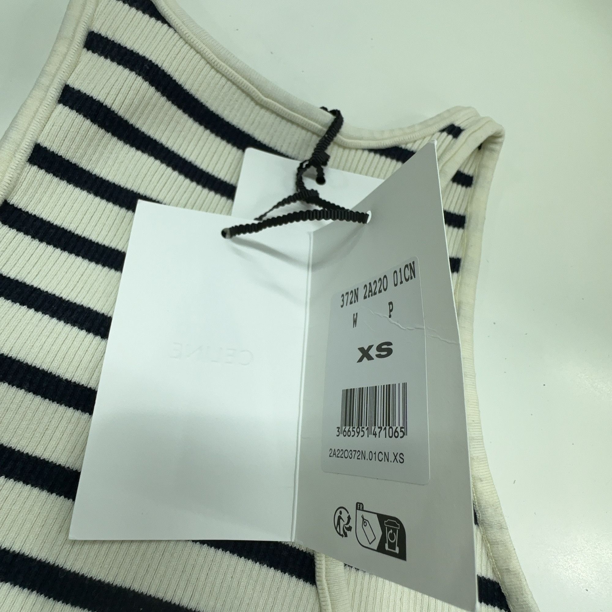Celine Celine Striped Tank Top Size XS Size XS / US 0-2 / IT 36-38 - 3 Thumbnail