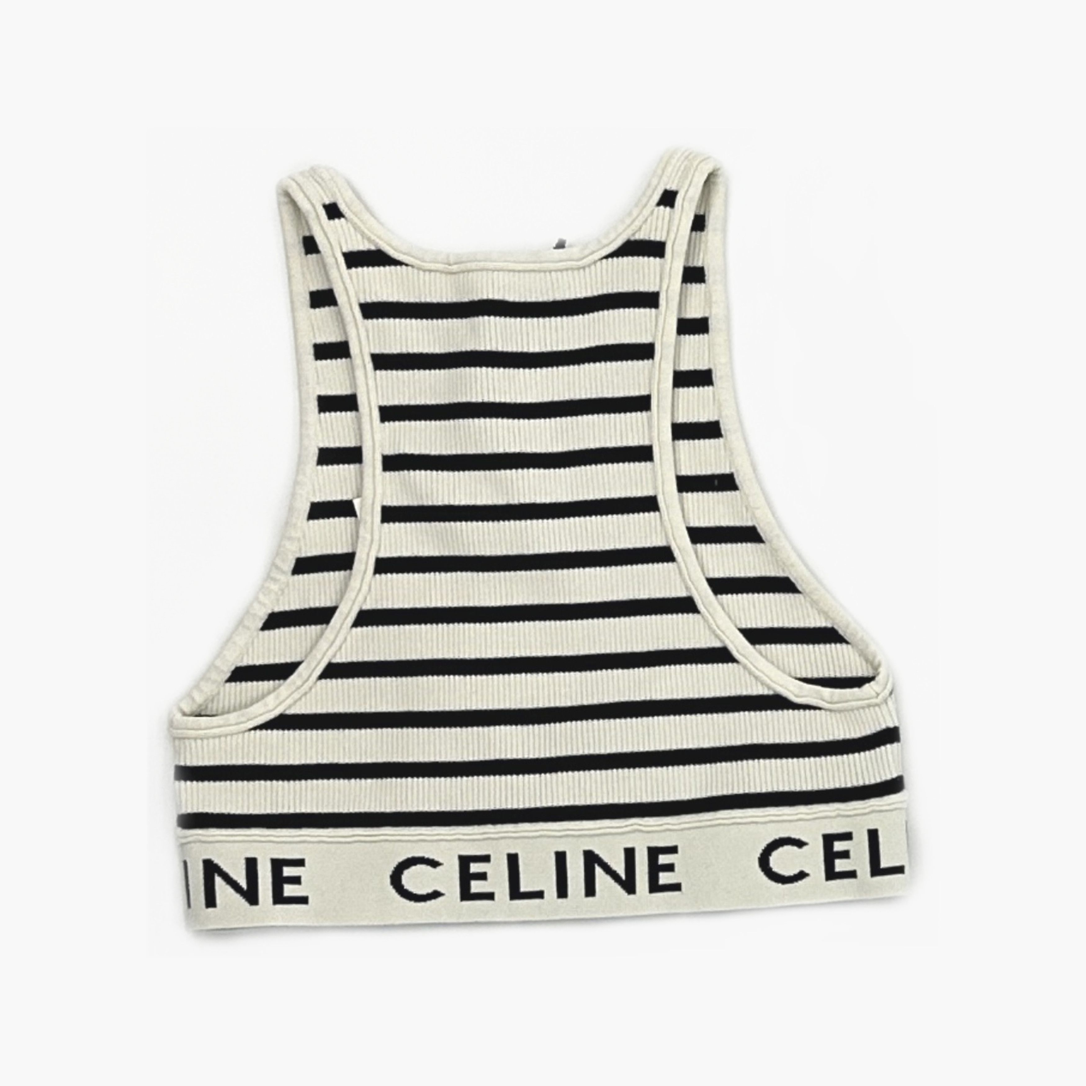 Celine Celine Striped Tank Top Size XS Size XS / US 0-2 / IT 36-38 - 2 Thumbnail