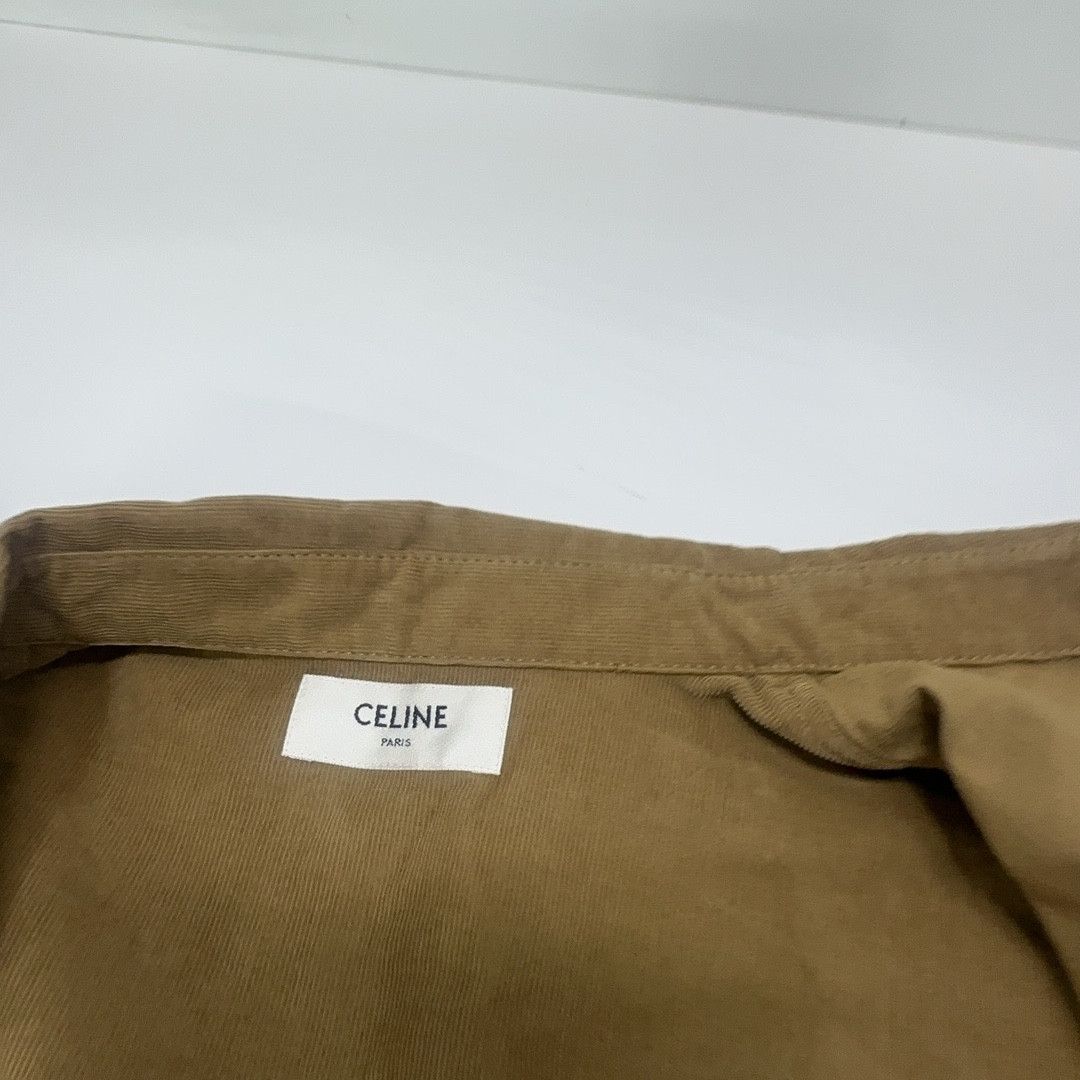 Celine CELINE Embroidered Corduroy Button Up Shirt Size S Size S / US 4 / IT 40 - 5 Thumbnail