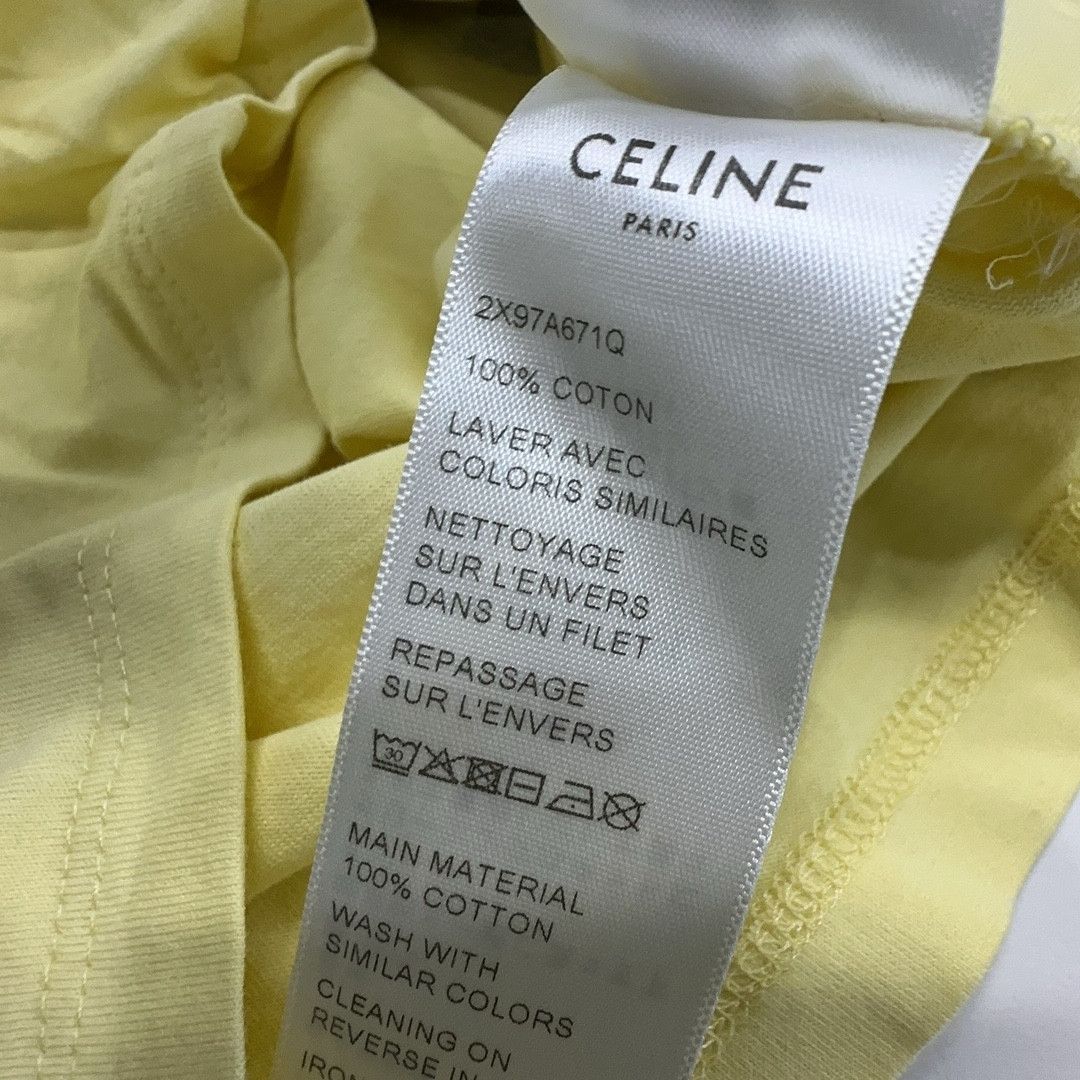 Celine Celine 16 Logo Ringer T-Shirt Size S Size S / US 4 / IT 40 - 4 Thumbnail