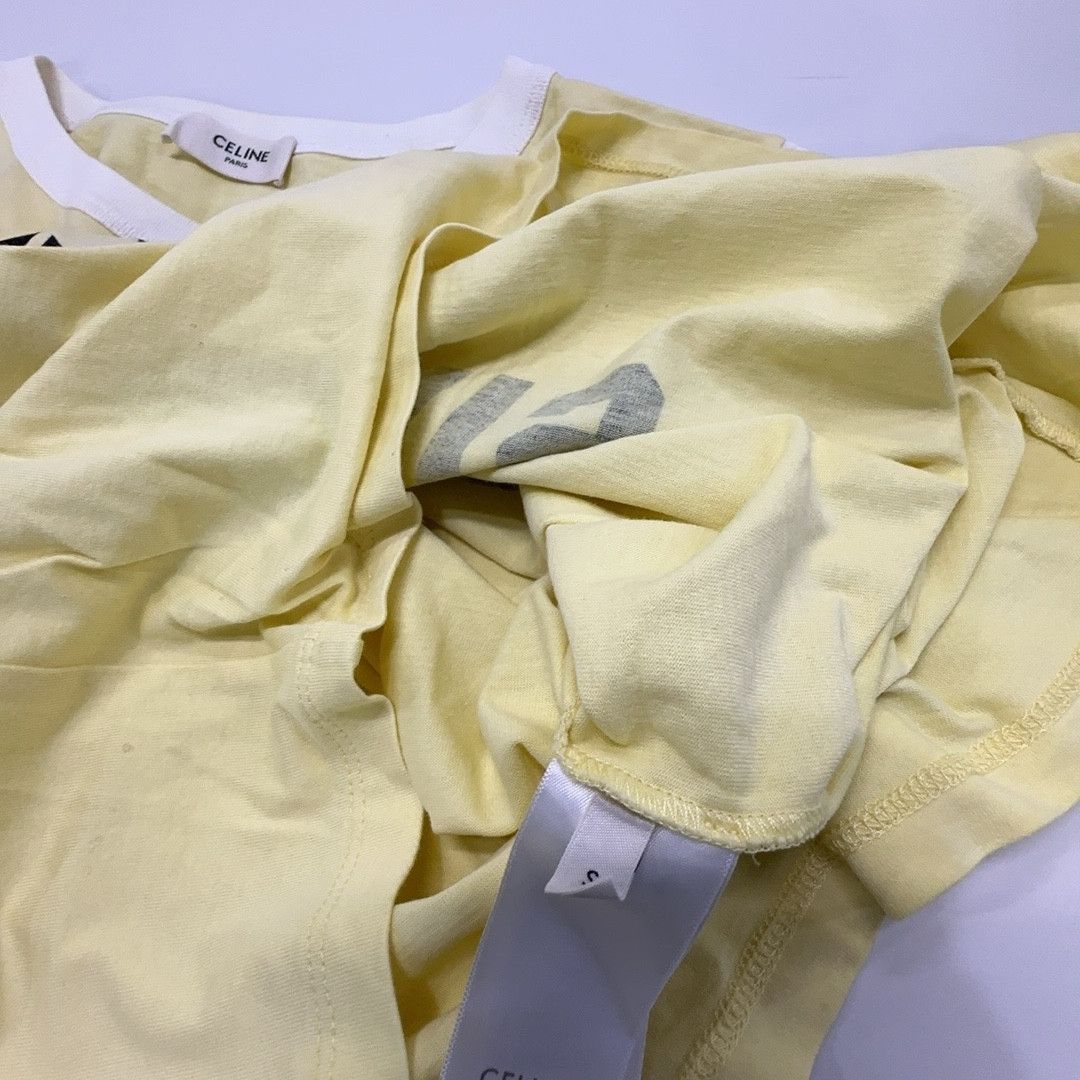 Celine Celine 16 Logo Ringer T-Shirt Size S Size S / US 4 / IT 40 - 3 Thumbnail