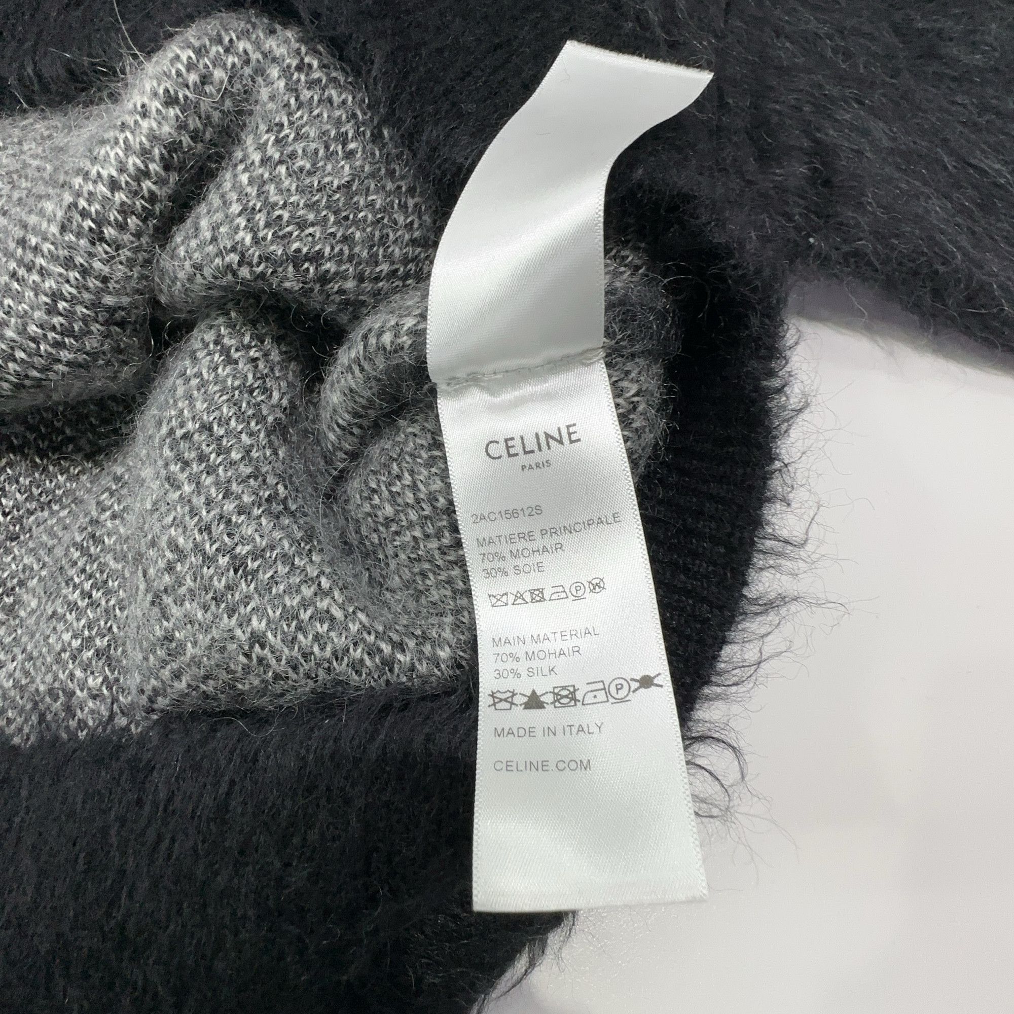 Celine Celine Horse Mohair Hoodie Size XS Size US XS / EU 42 / 0 - 4 Thumbnail