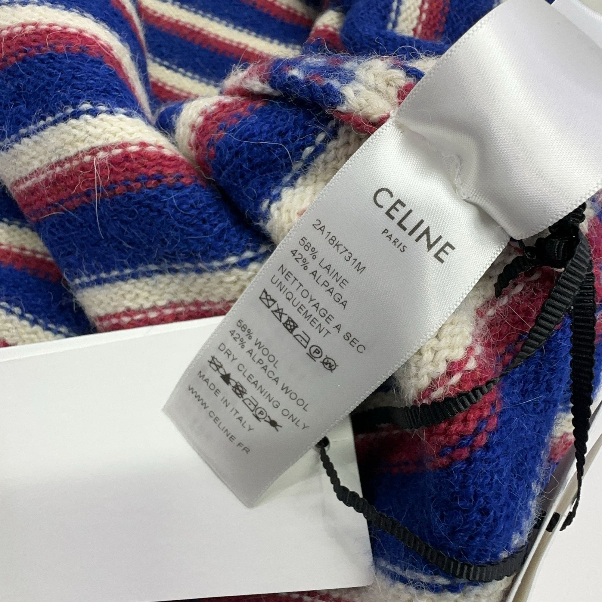 Celine CELINE Star Striped Cardigan Size XS Size XS / US 0-2 / IT 36-38 - 4 Thumbnail
