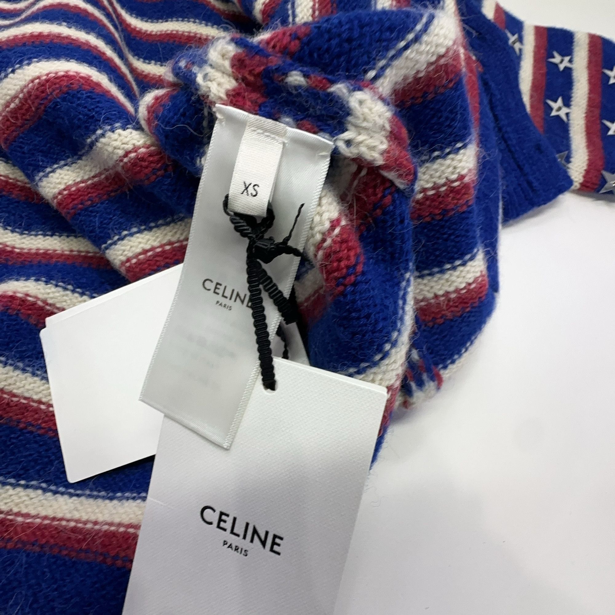 Celine CELINE Star Striped Cardigan Size XS Size XS / US 0-2 / IT 36-38 - 3 Thumbnail
