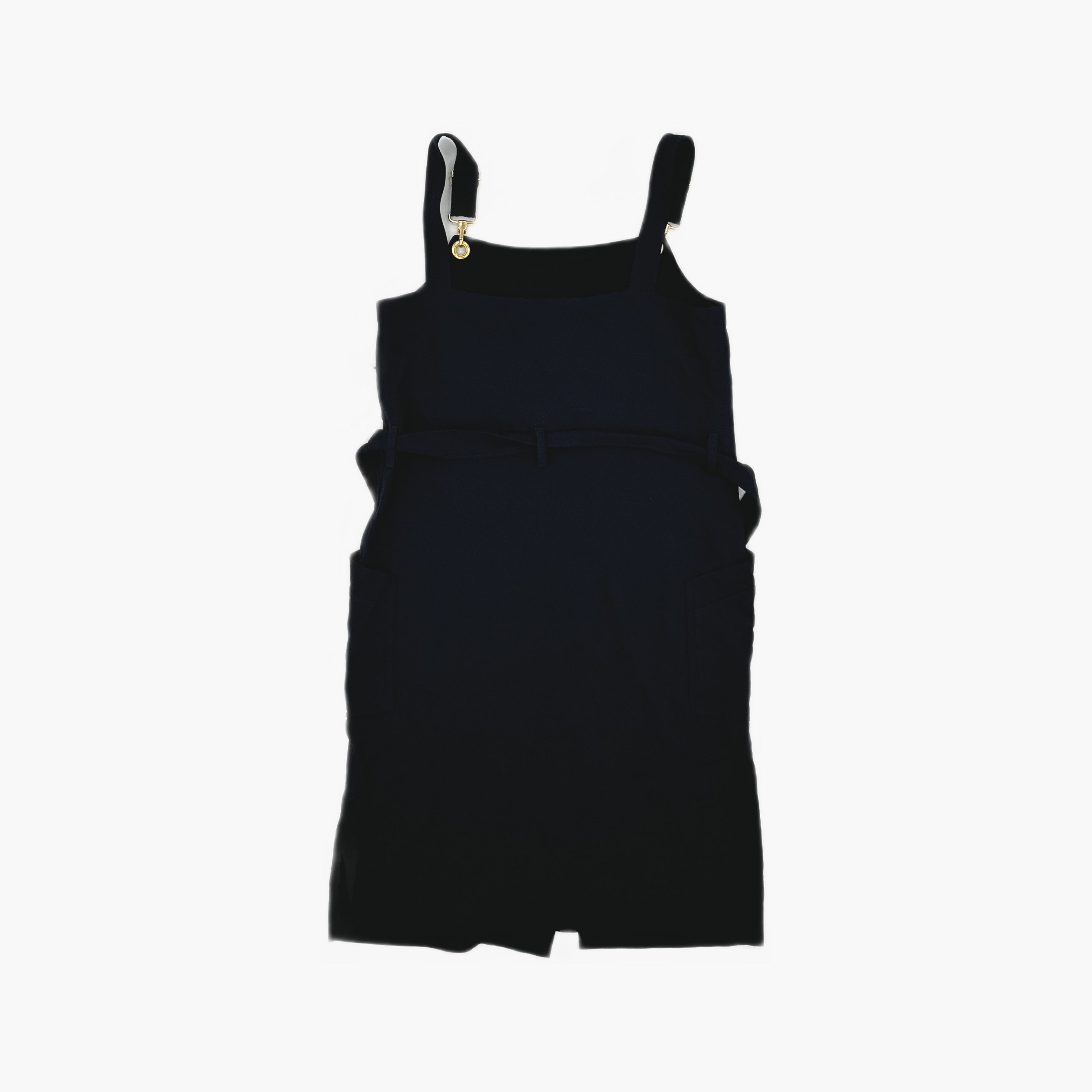 Celine Celine Black Pinafore Dress Size 38 Size S / US 4 / IT 40 - 2 Thumbnail