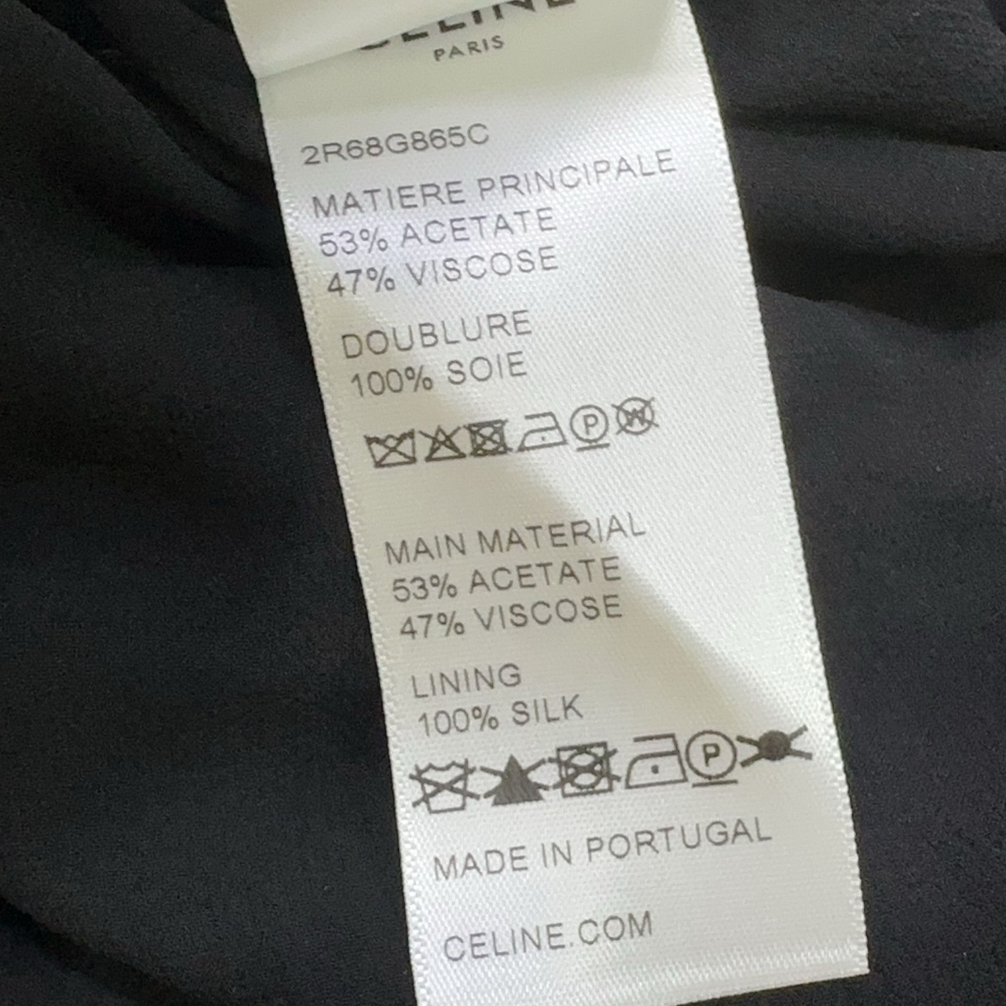 Celine Celine Black Pinafore Dress Size 38 Size S / US 4 / IT 40 - 4 Thumbnail