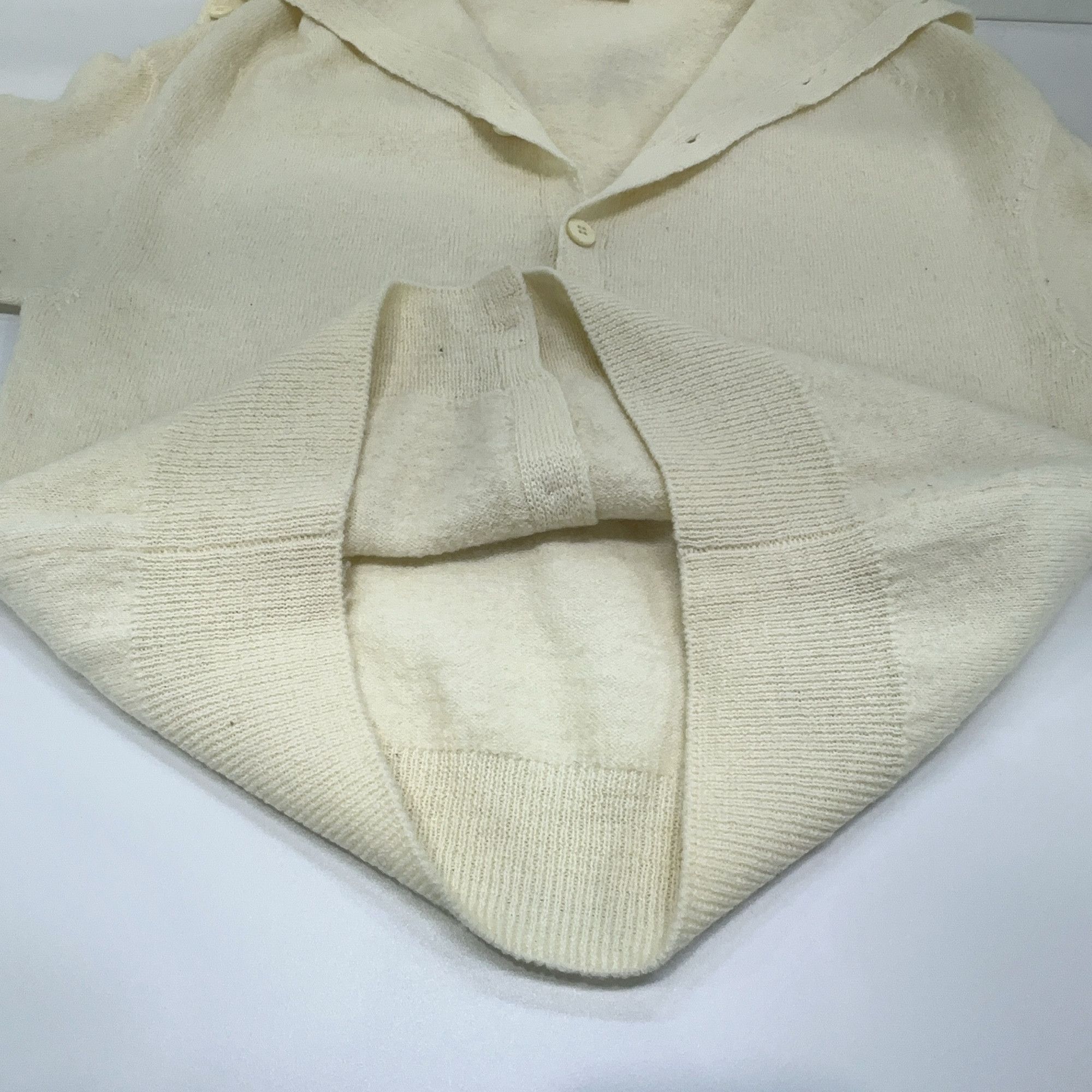 Celine Celine Wool Button Collar Sweater Size S Size S / US 4 / IT 40 - 9 Thumbnail