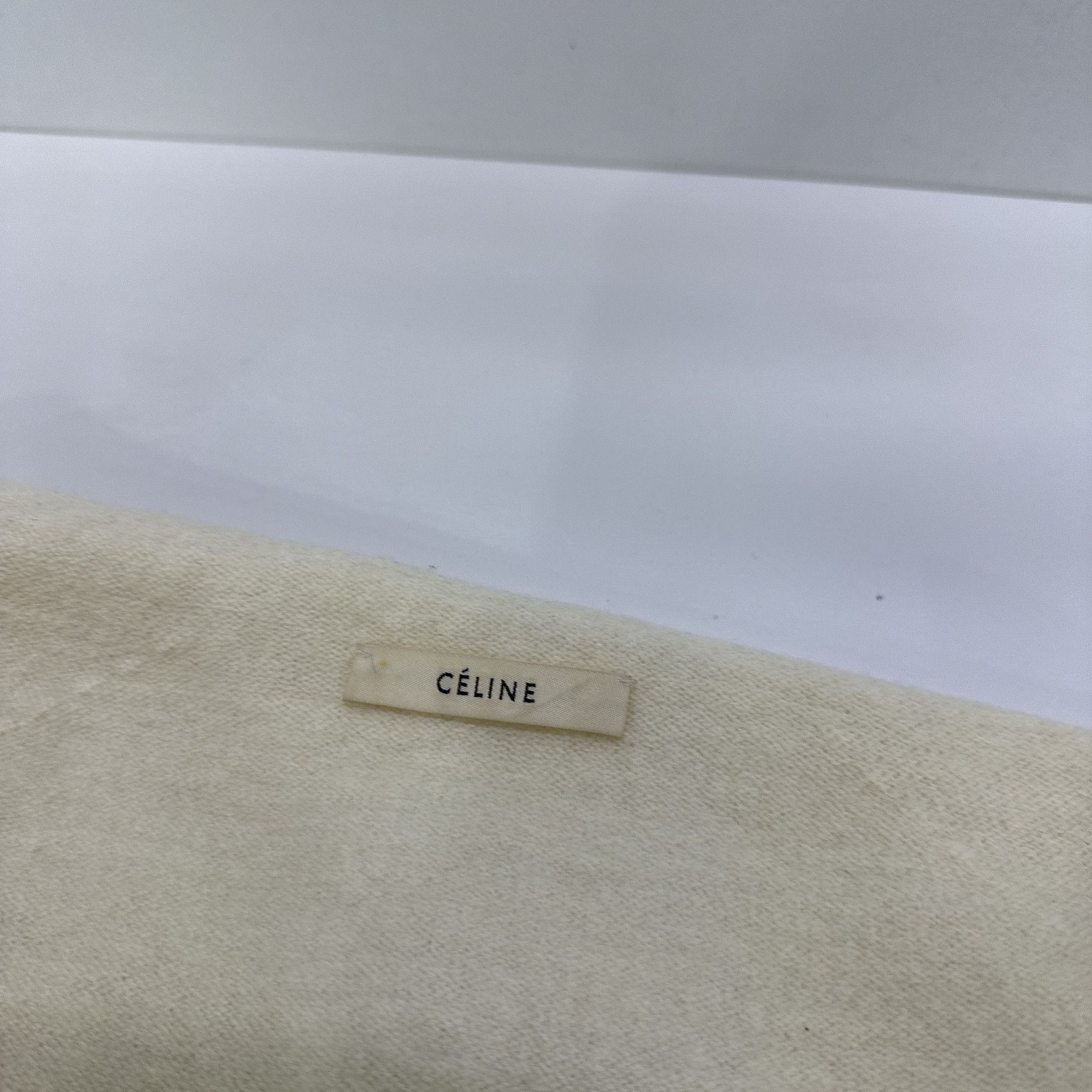 Celine Celine Wool Button Collar Sweater Size S Size S / US 4 / IT 40 - 3 Thumbnail