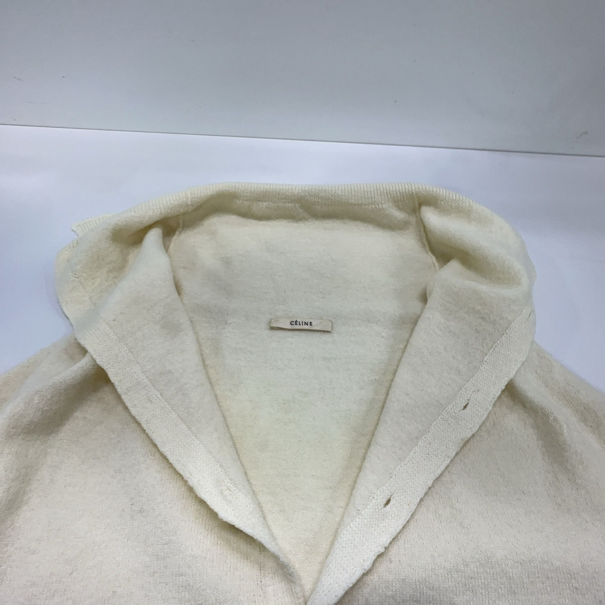 Celine Celine Wool Button Collar Sweater Size S Size S / US 4 / IT 40 - 5 Thumbnail