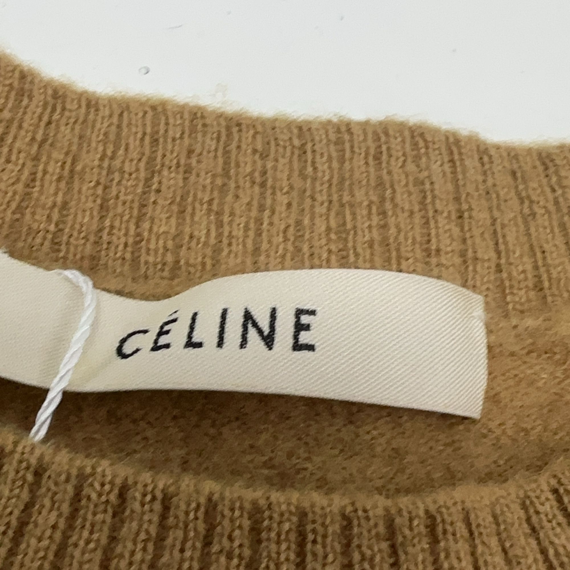 Celine Celine Camel Zip Detail Sweater Size S Size S / US 4 / IT 40 - 3 Thumbnail