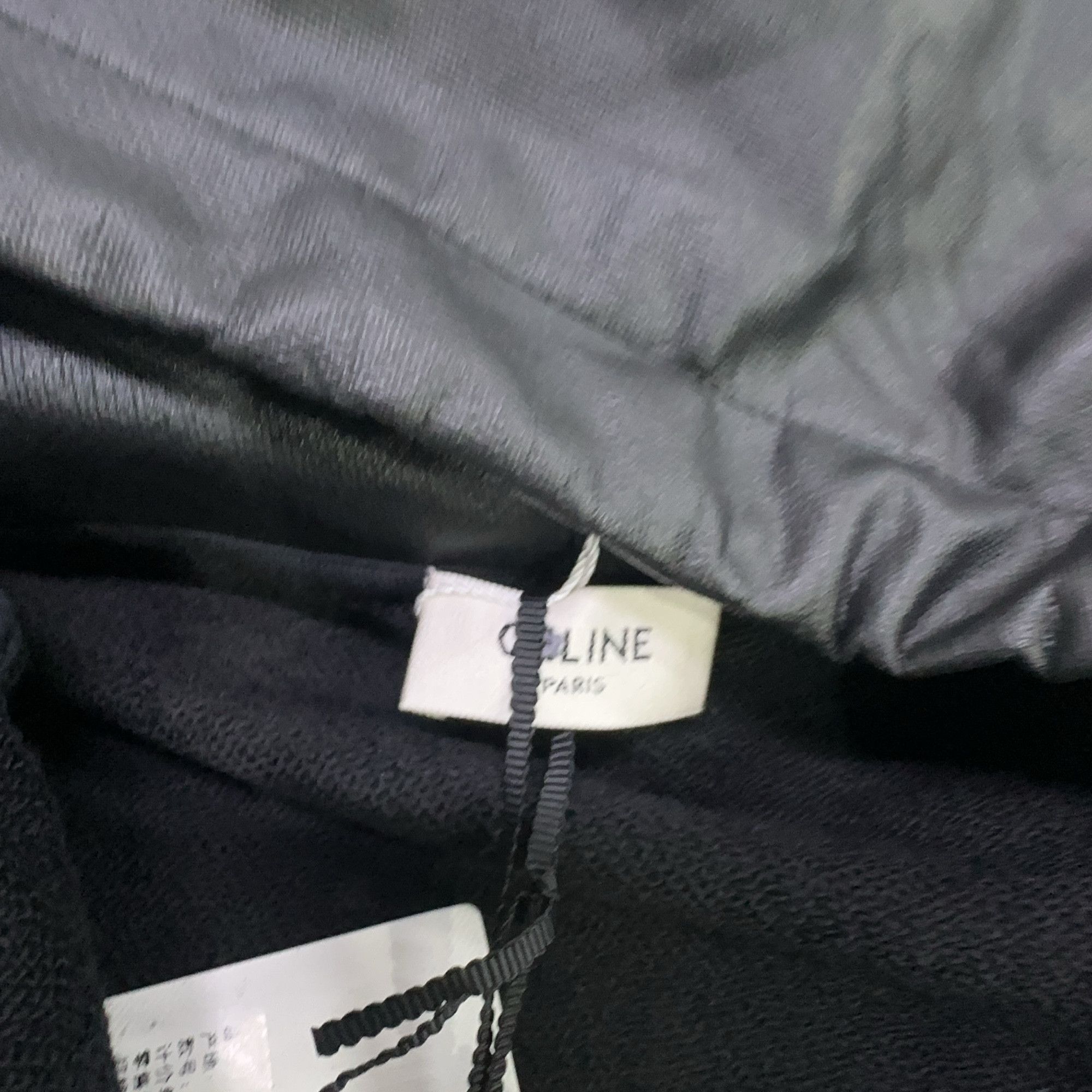 Celine Celine Logo Hooded Zip-Up Jacket Size L Size US L / EU 52-54 / 3 - 5 Thumbnail