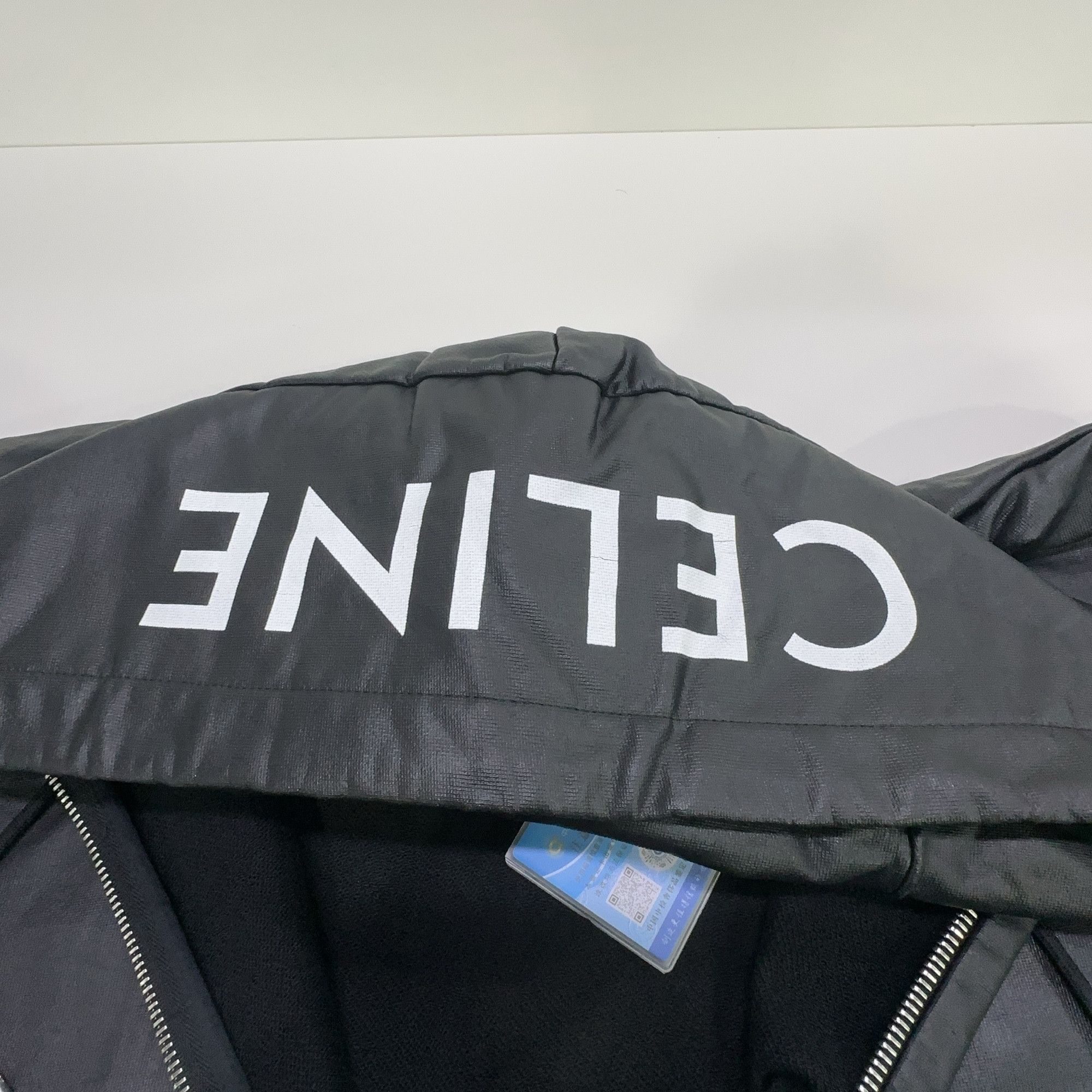 Celine Celine Logo Hooded Zip-Up Jacket Size L Size US L / EU 52-54 / 3 - 7 Thumbnail