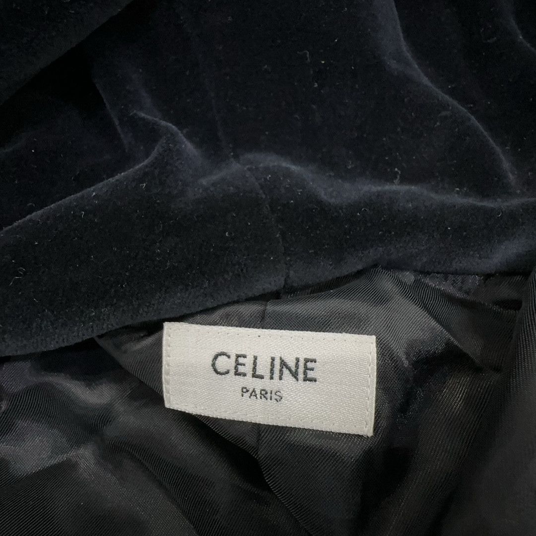Celine Celine Velvet Zip Hoodie Size XL Size US XL / EU 56 / 4 - 3 Thumbnail