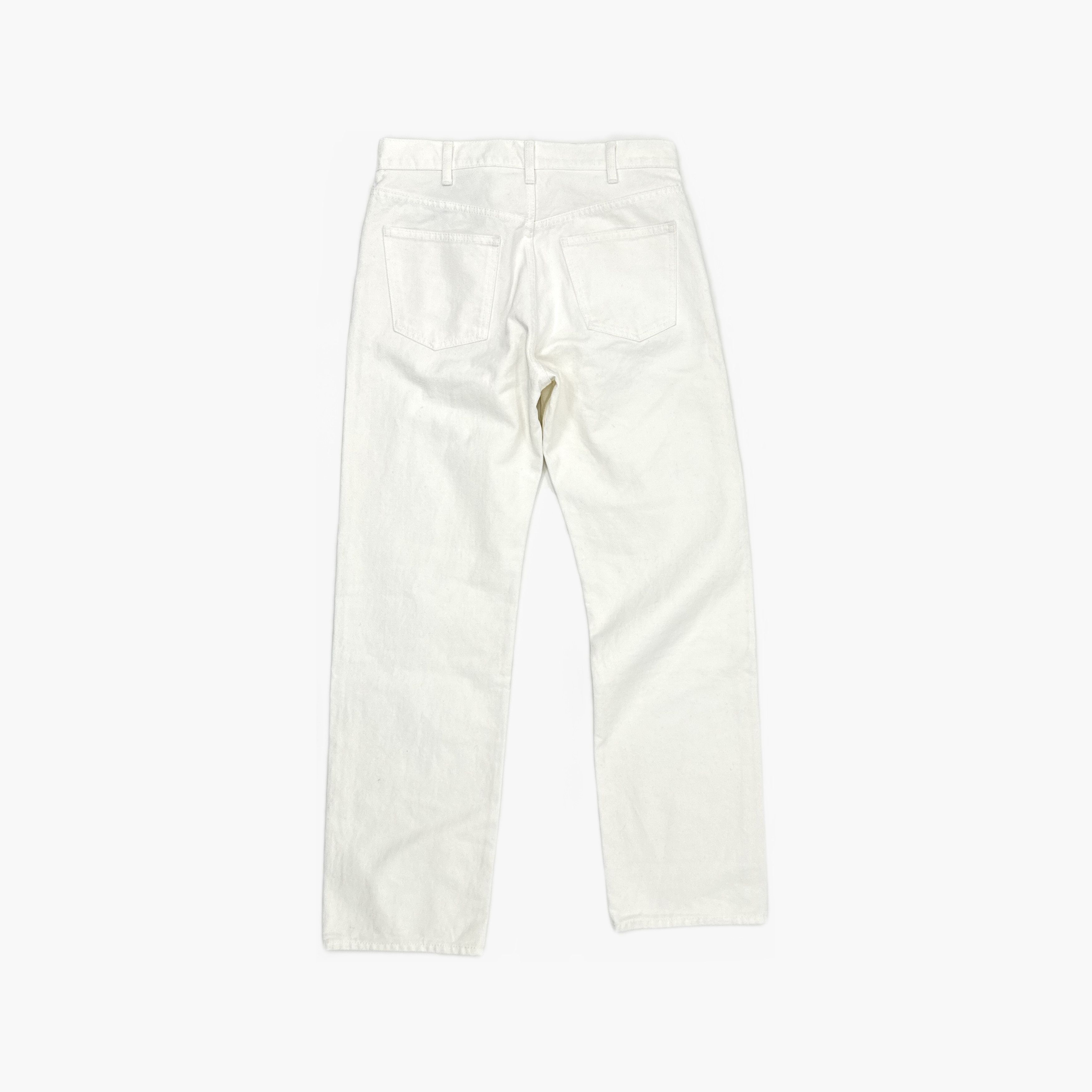 Celine CELINE White Denim Jeans Size 28 Size 28" / US 6 / IT 42 - 2 Thumbnail