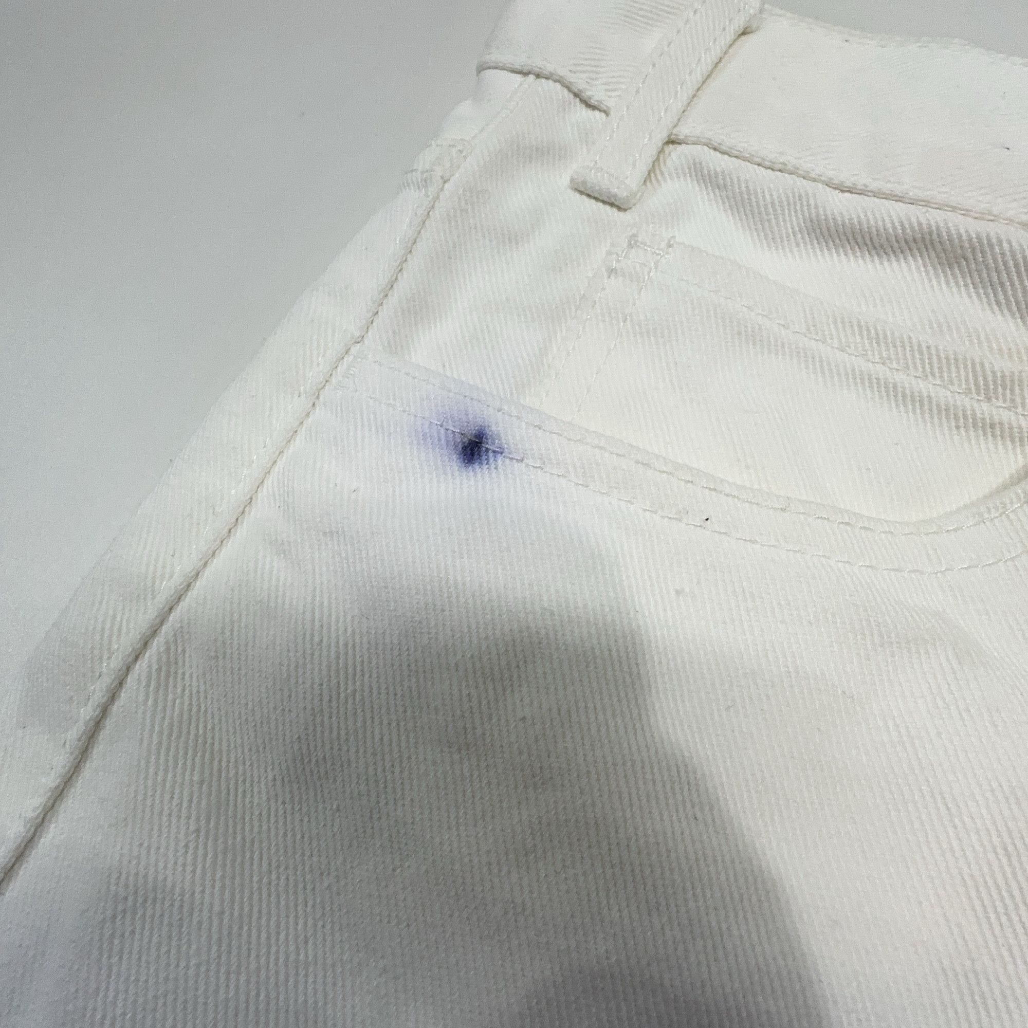 Celine CELINE White Denim Jeans Size 28 Size 28" / US 6 / IT 42 - 6 Thumbnail