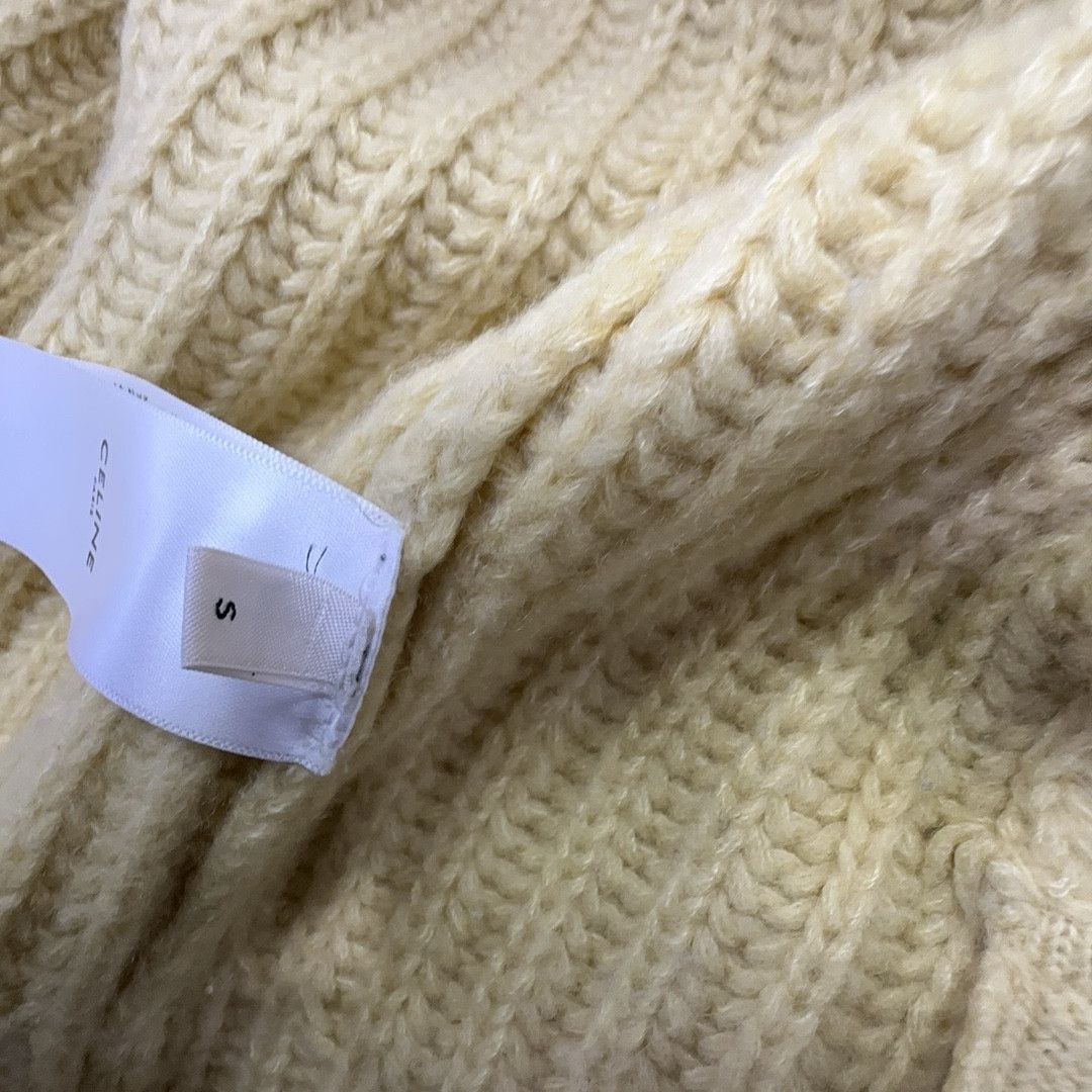 Celine Celine Ribbed Cashmere Cardigan Size S Size S / US 4 / IT 40 - 3 Thumbnail
